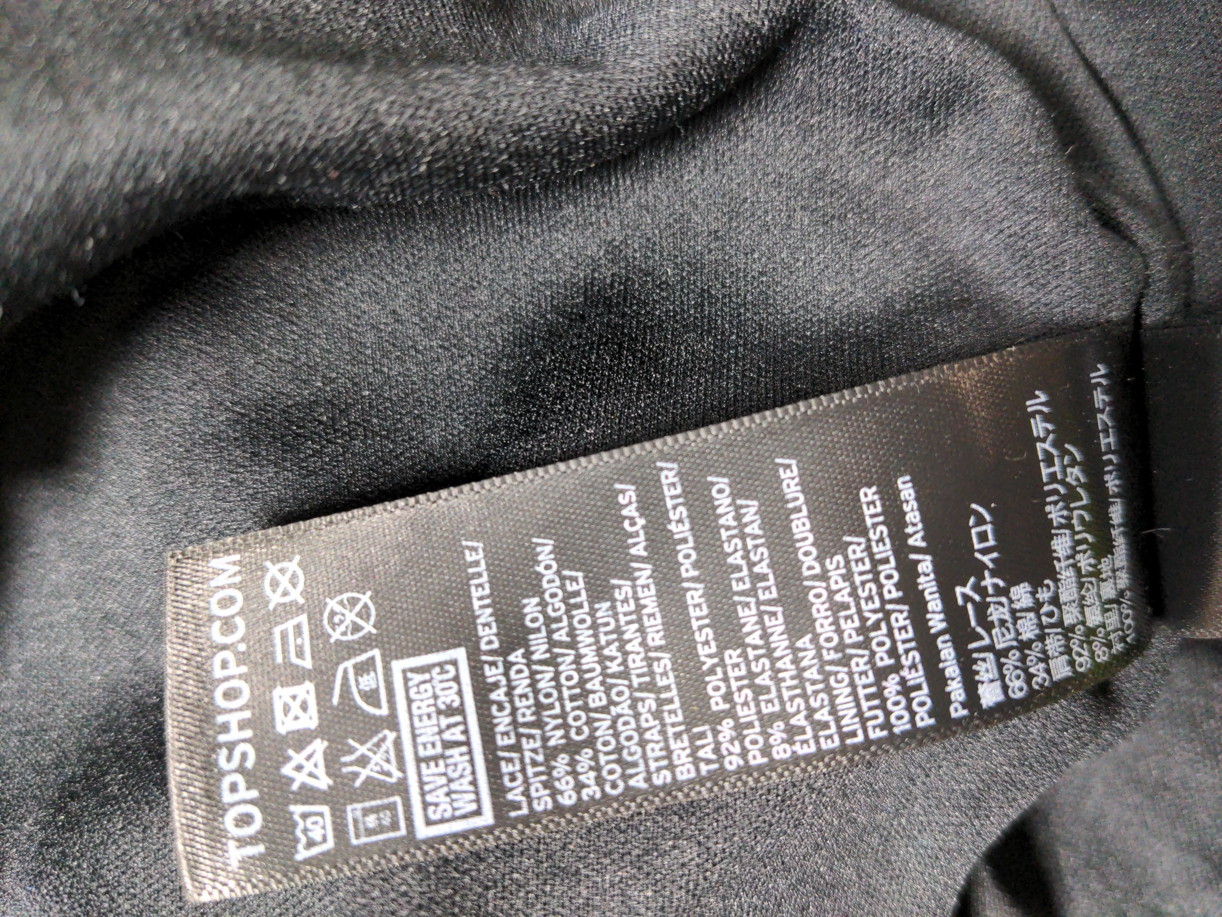 Topshop Bodycon Mini Dress in Black - Image 6