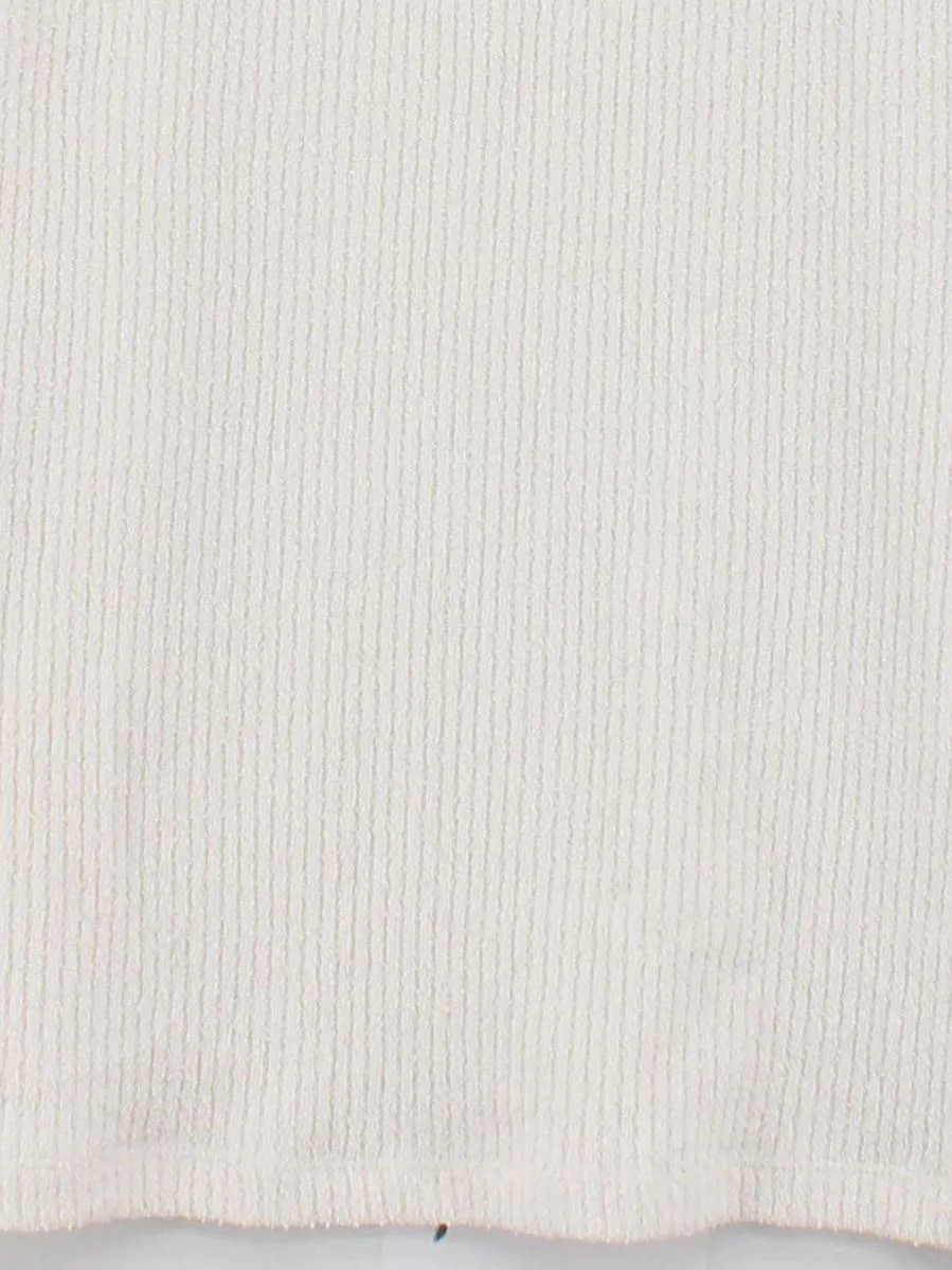 Topshop Bodycon Mini Dress in Cream - Image 4