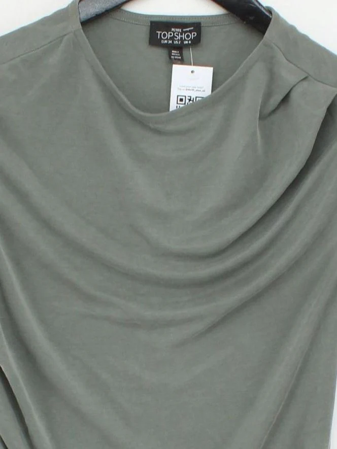 Topshop Bodycon Mini Dress in Grey - Image 3
