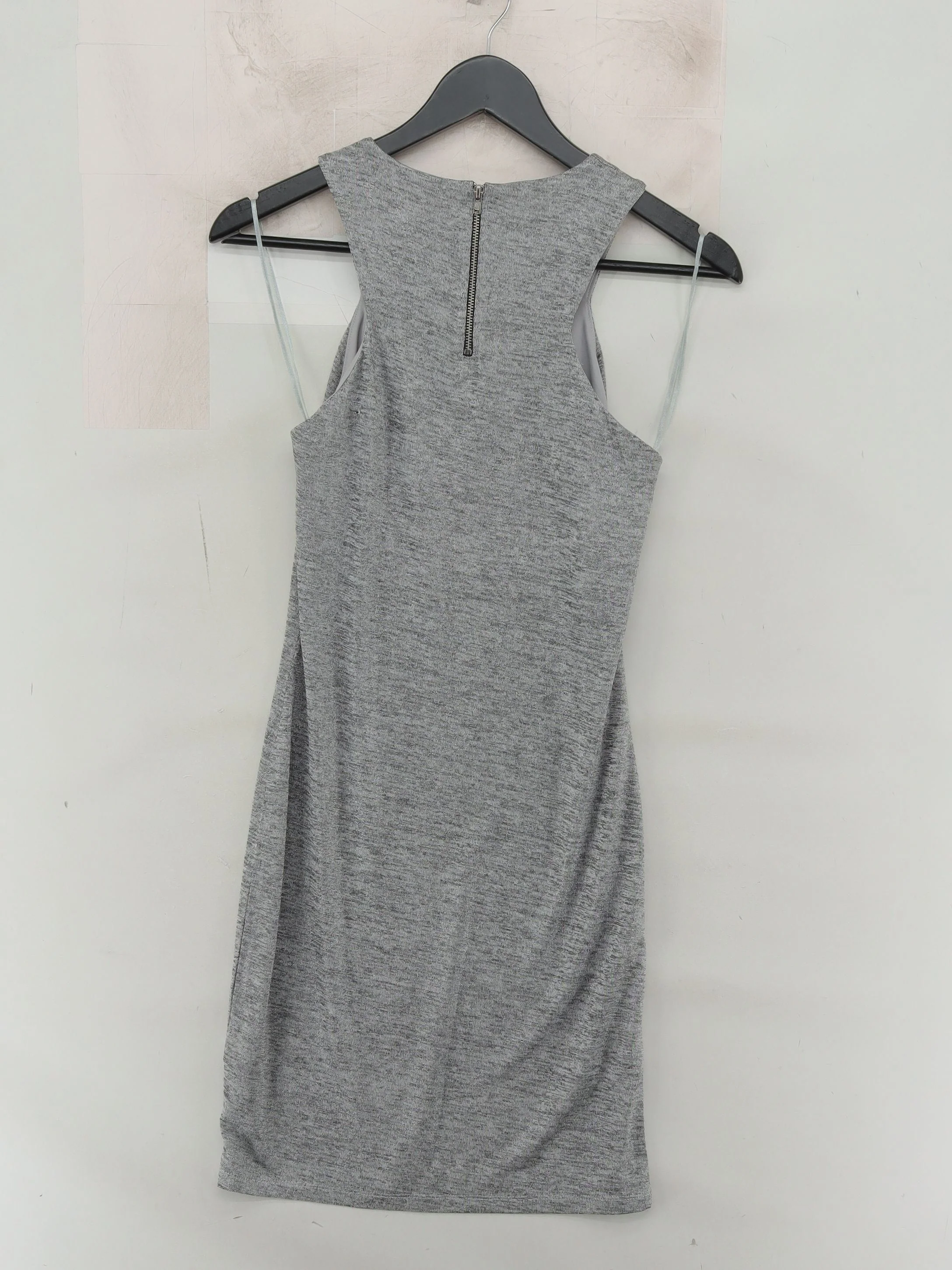 Topshop Bodycon Mini Dress in Grey - Image 2
