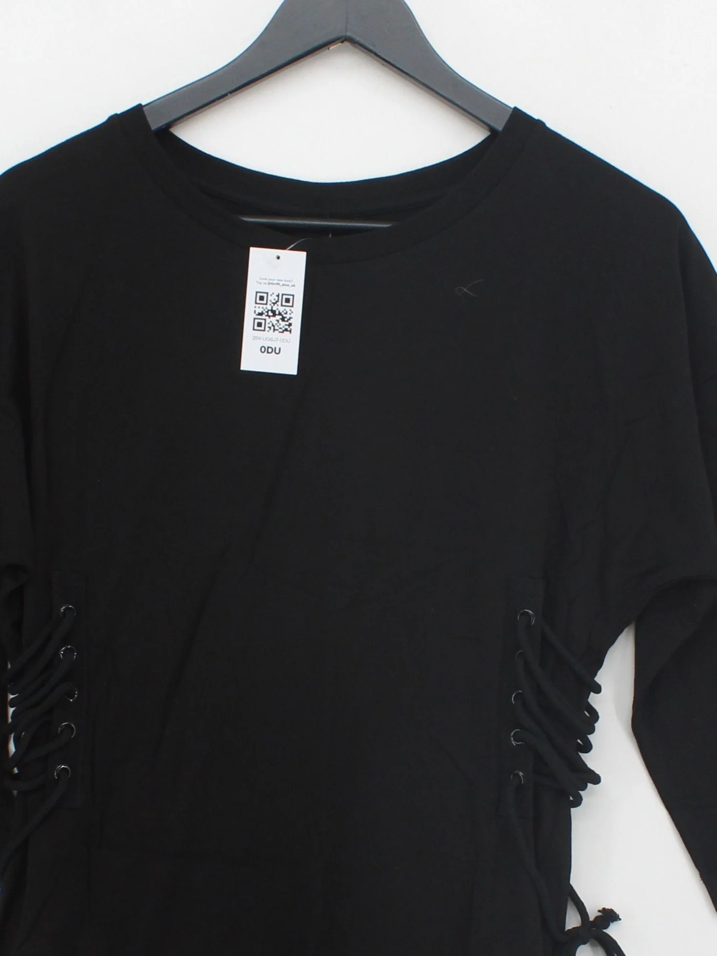 Topshop Bodycon Mini Dress S in Black - Image 3