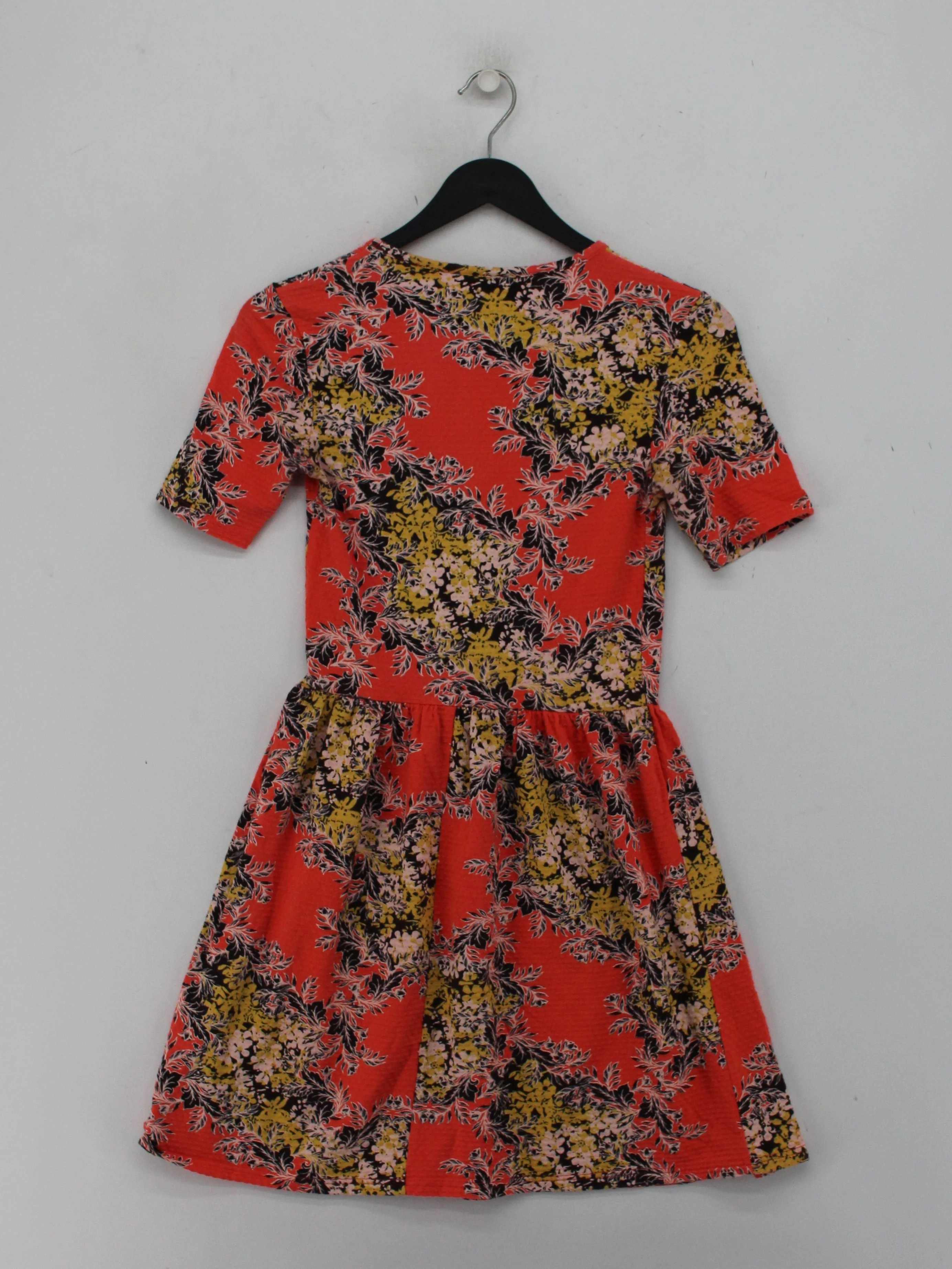 Topshop Bodycon Mini Dress S in Orange - Image 2