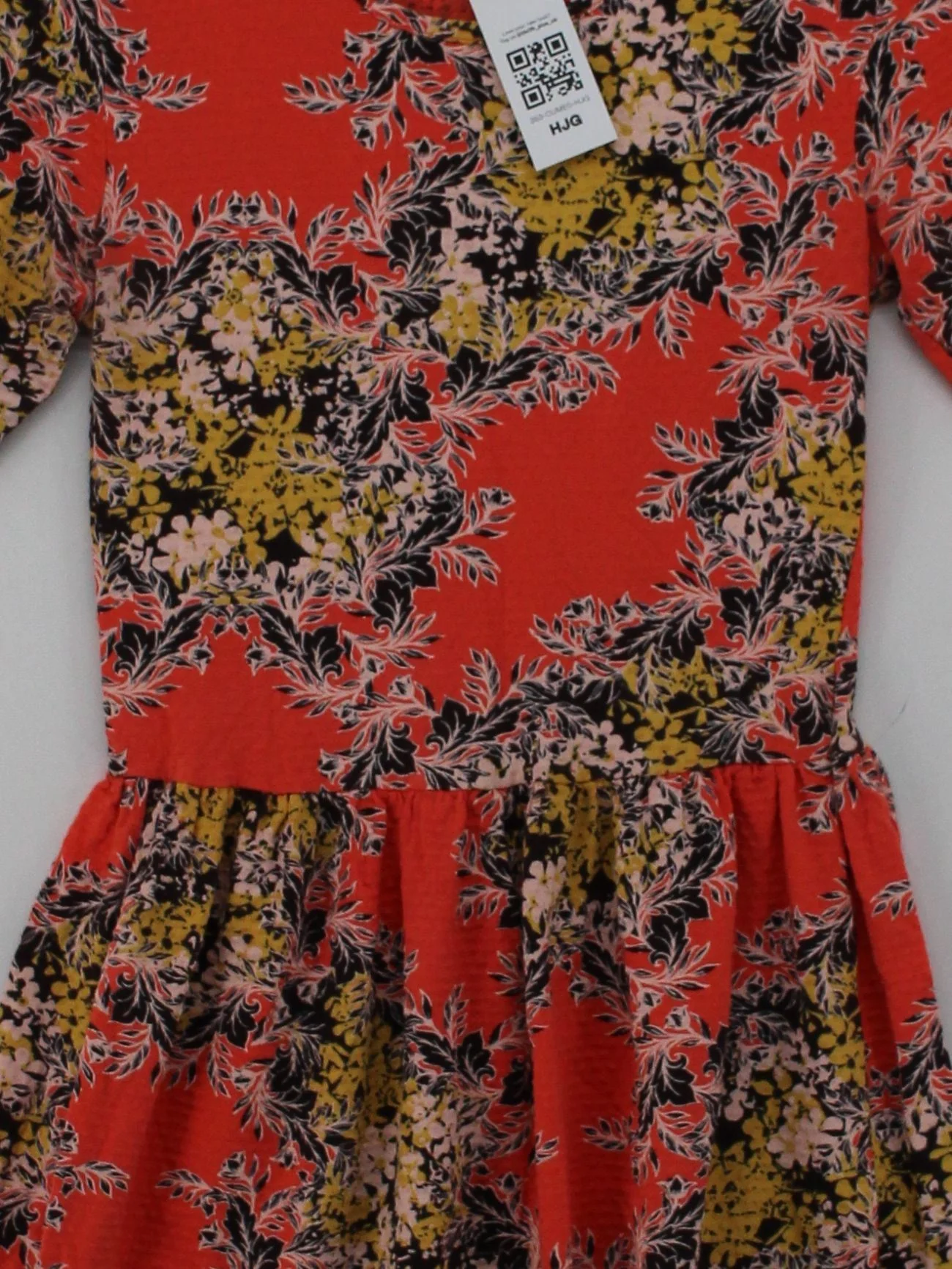 Topshop Bodycon Mini Dress S in Orange - Image 3