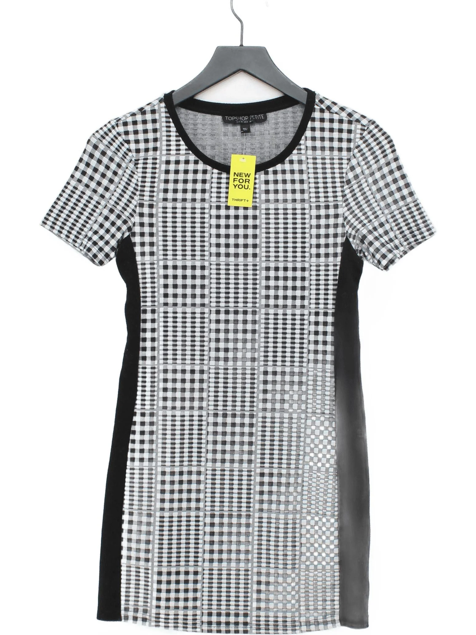 Topshop Bodycon Mini Dress UK10 in Black
