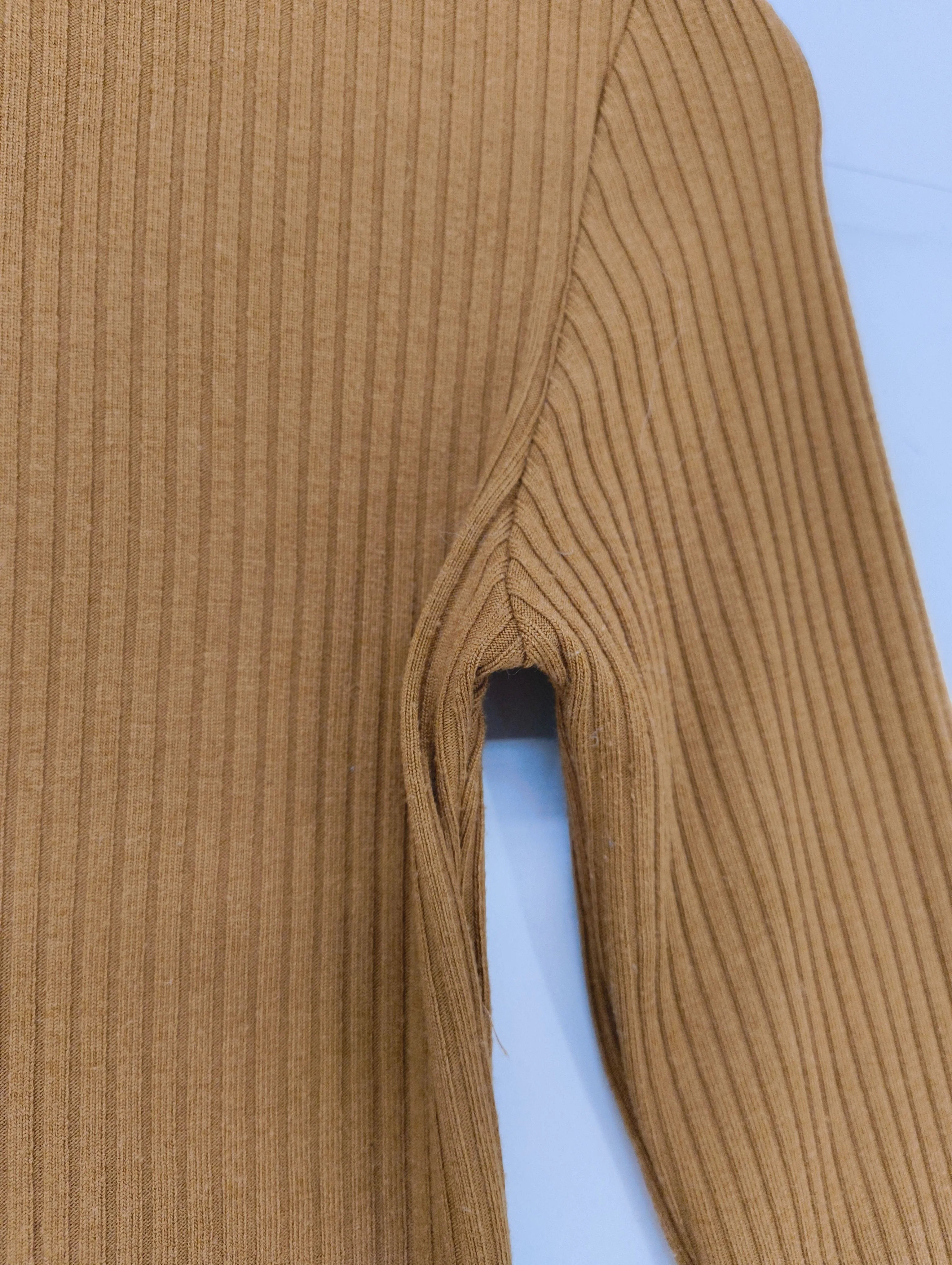 Topshop Bodycon Mini Dress UK10 in Brown - Image 5