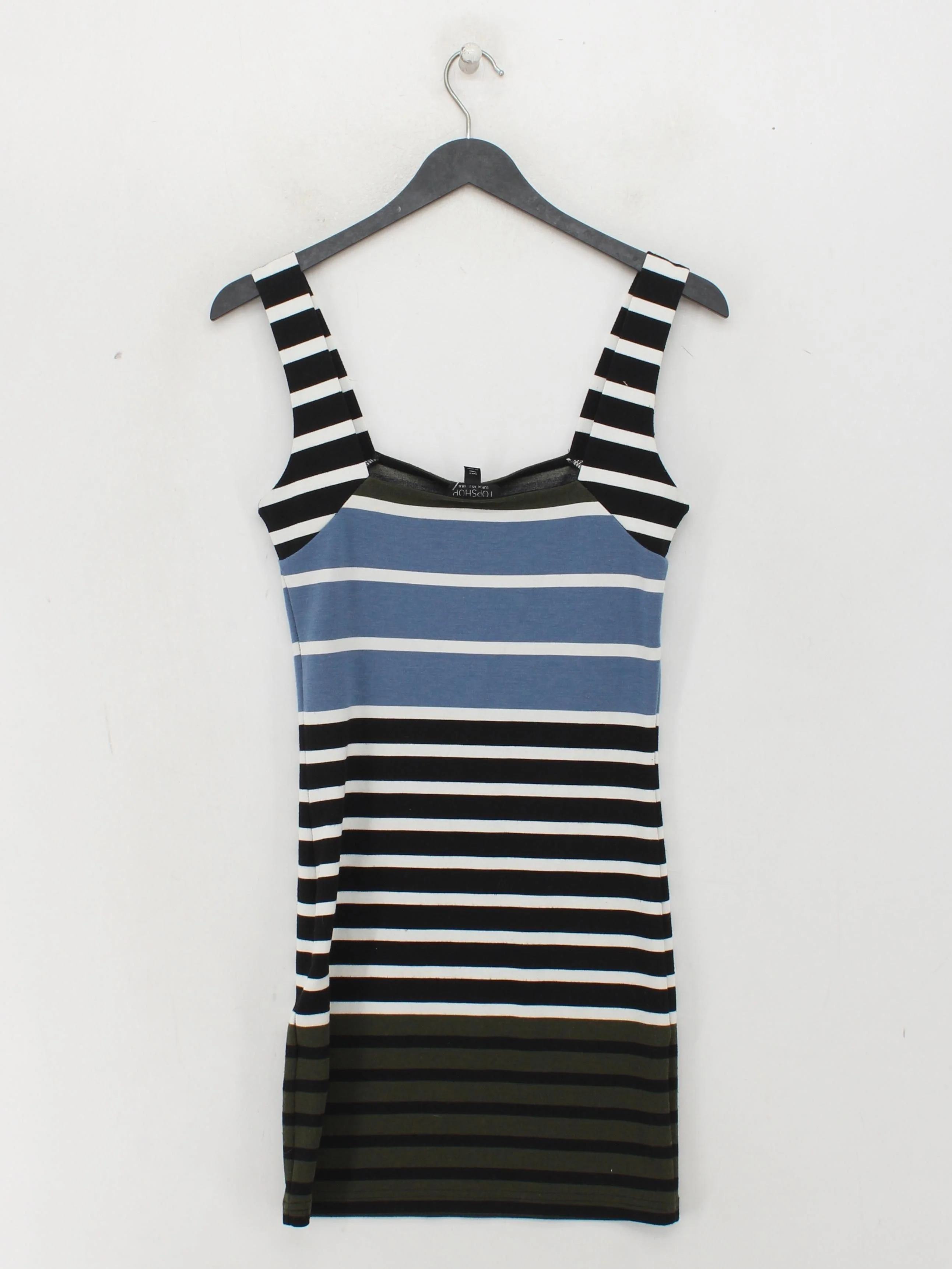 Topshop Bodycon Mini Dress UK6 in Multi - Image 2