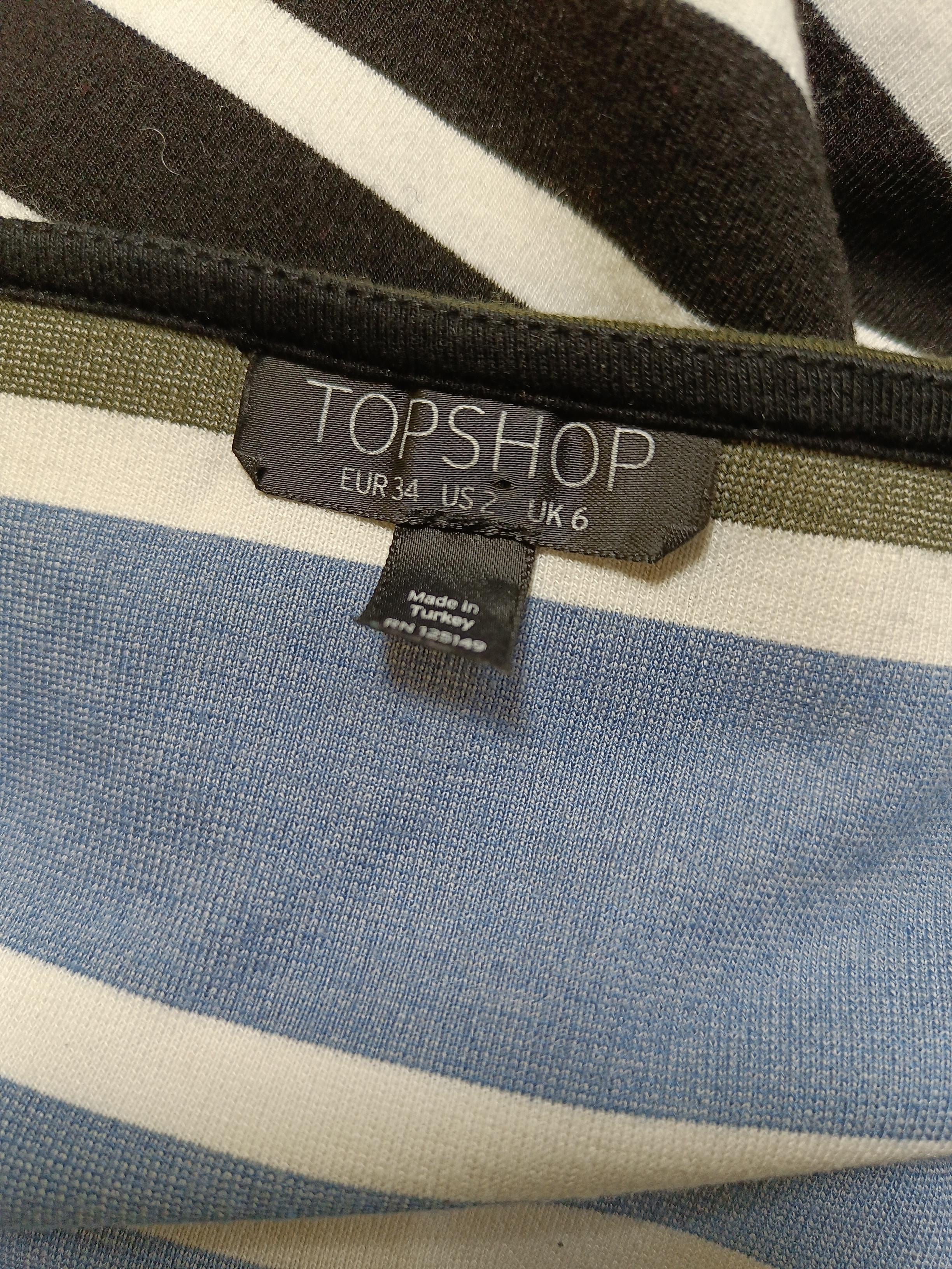 Topshop Bodycon Mini Dress UK6 in Multi - Image 5