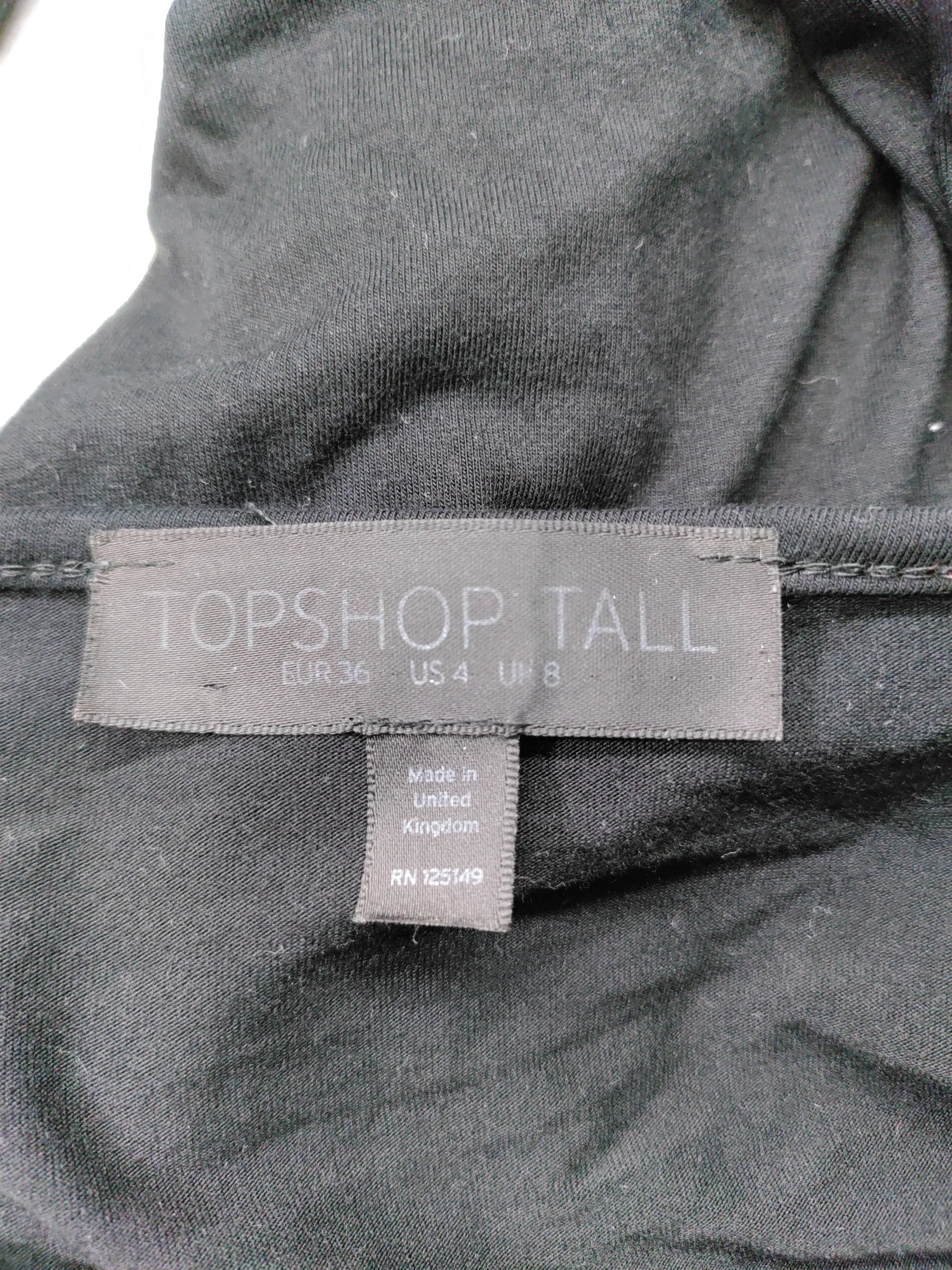Topshop Bodycon Mini Dress UK8 in Black - Image 6
