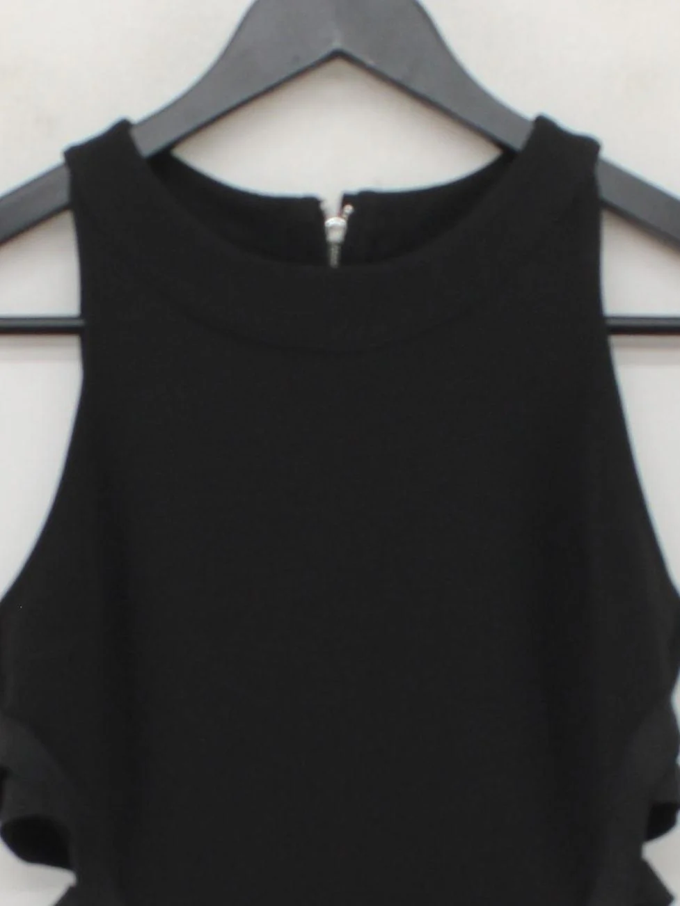 Topshop Bodycon Mini Dress UK8 in Black - Image 3