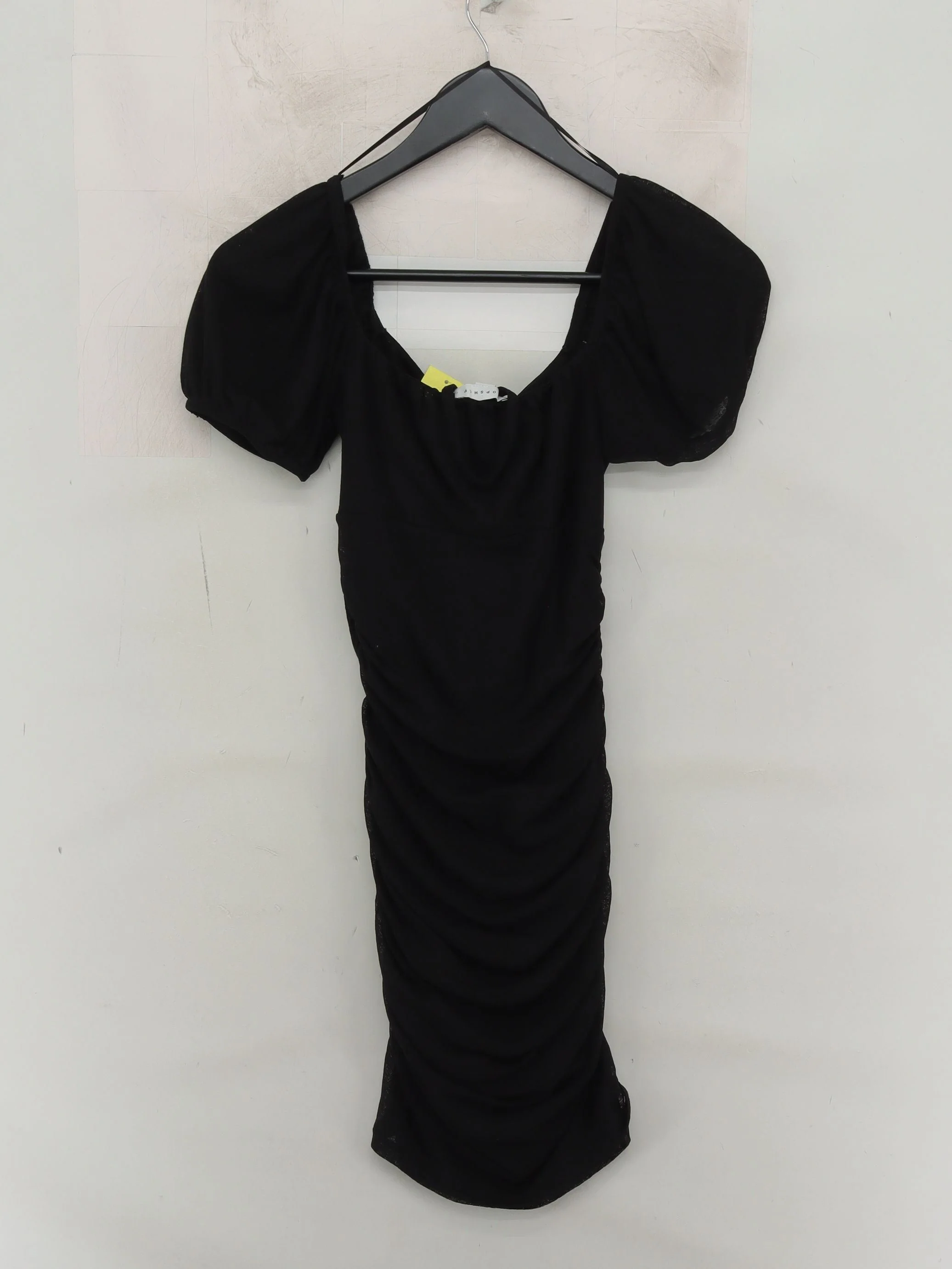 Topshop Bodycon Mini Dress UK8 in Black - Image 2