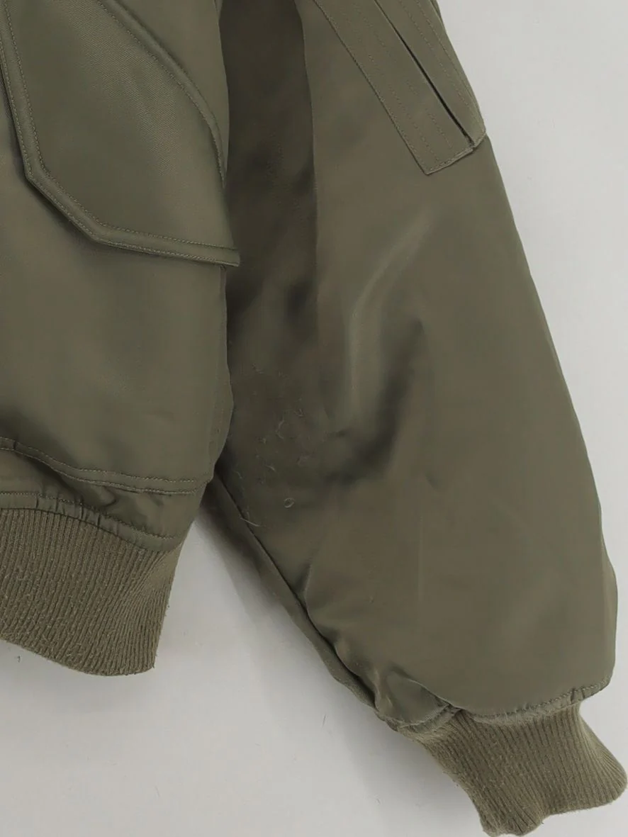 Topshop Bomber Jacket jacket green - Image 4
