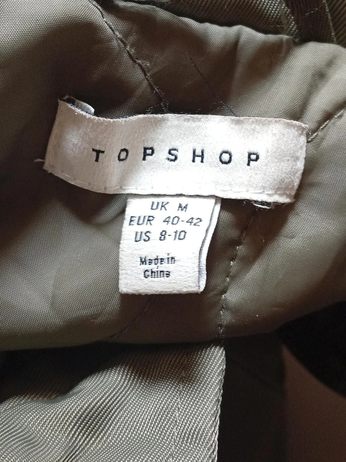 Topshop Bomber Jacket jacket green - Image 7