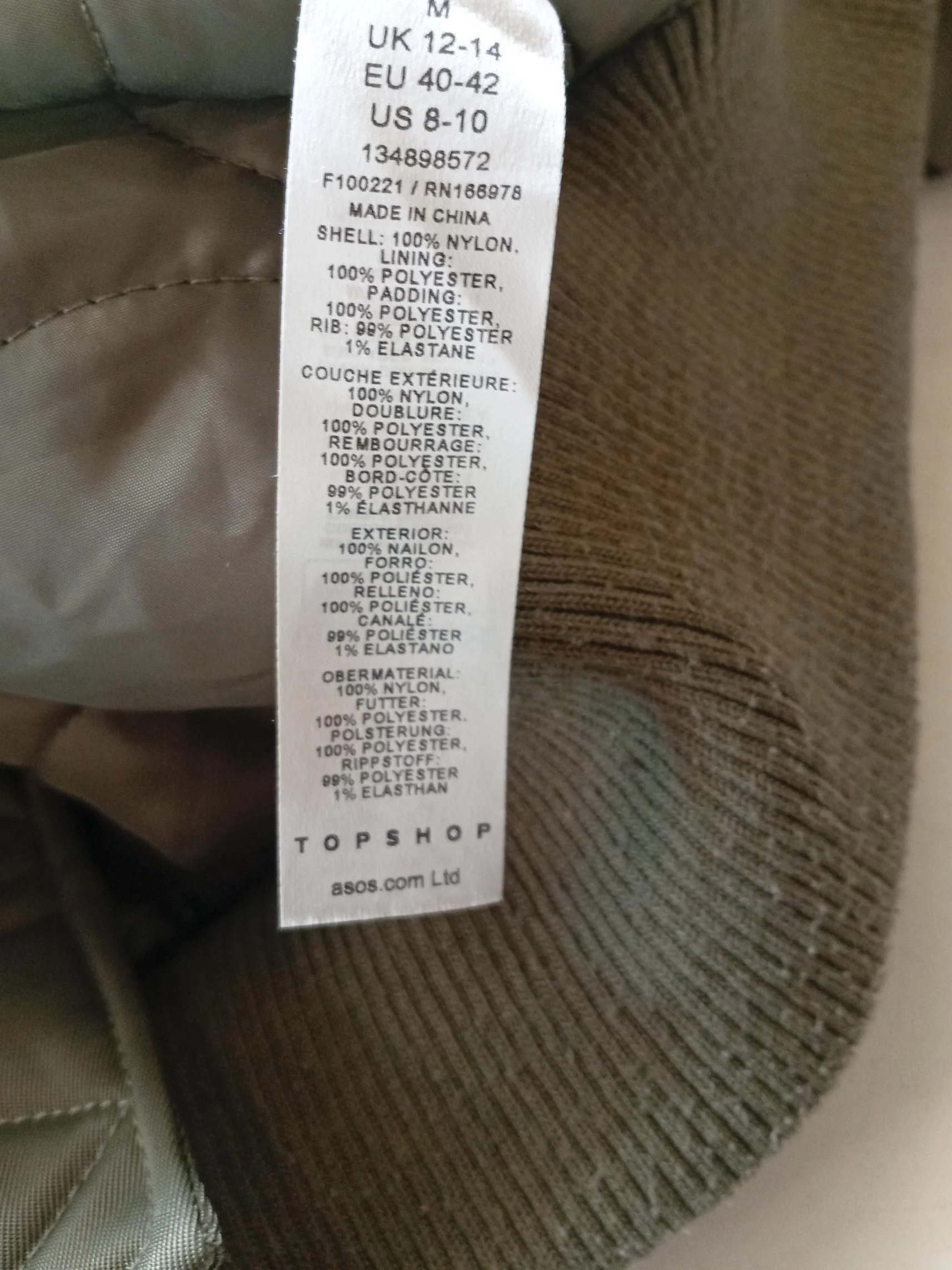 Topshop Bomber Jacket jacket green - Image 8