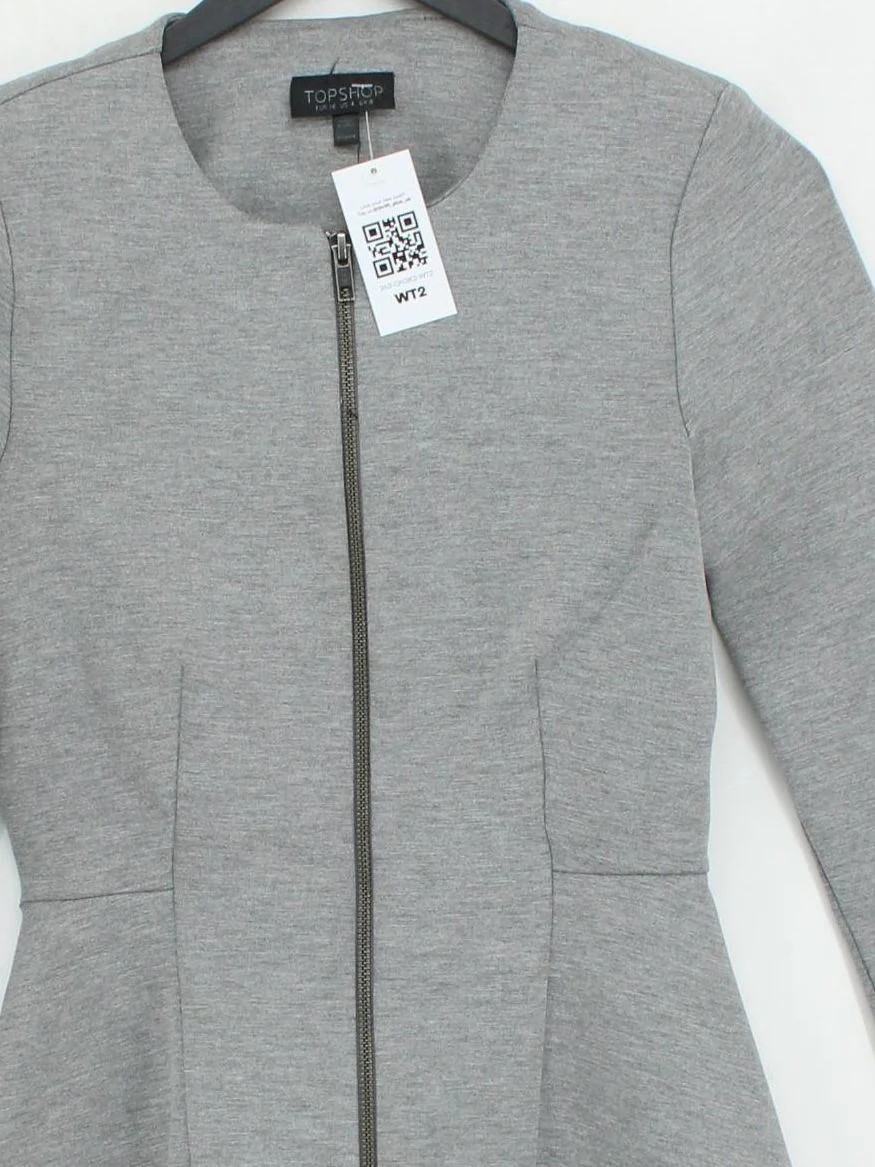 Topshop Bomber Jacket jacket grey - Image 3