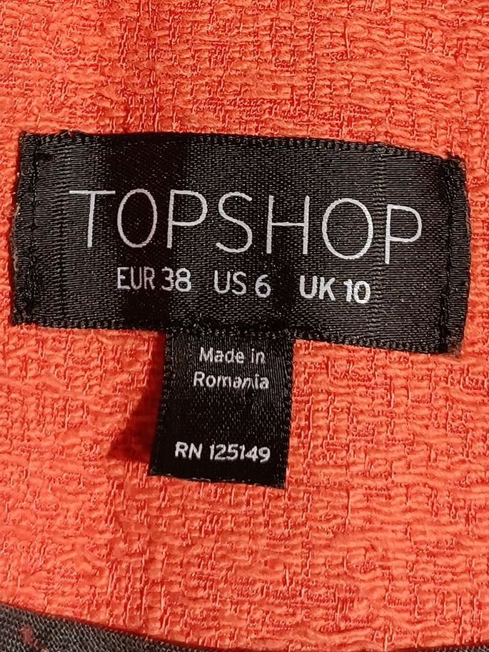 Topshop Bomber Jacket jacket orange - Image 6