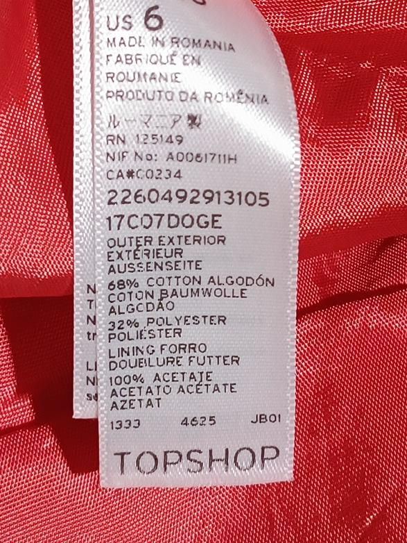 Topshop Bomber Jacket jacket orange - Image 7
