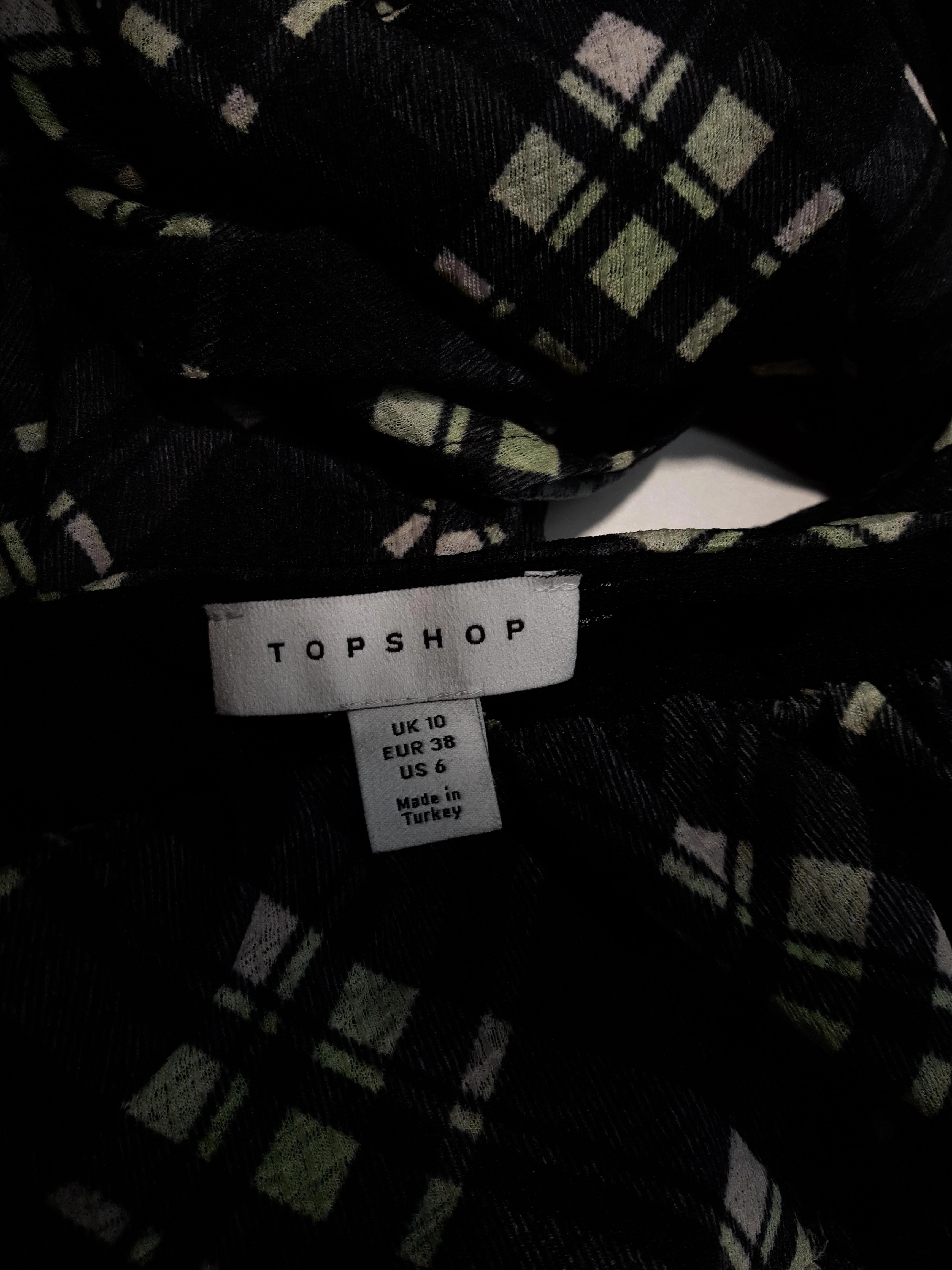 Topshop Jumper Midi Dress UK10 in Black - Image 5