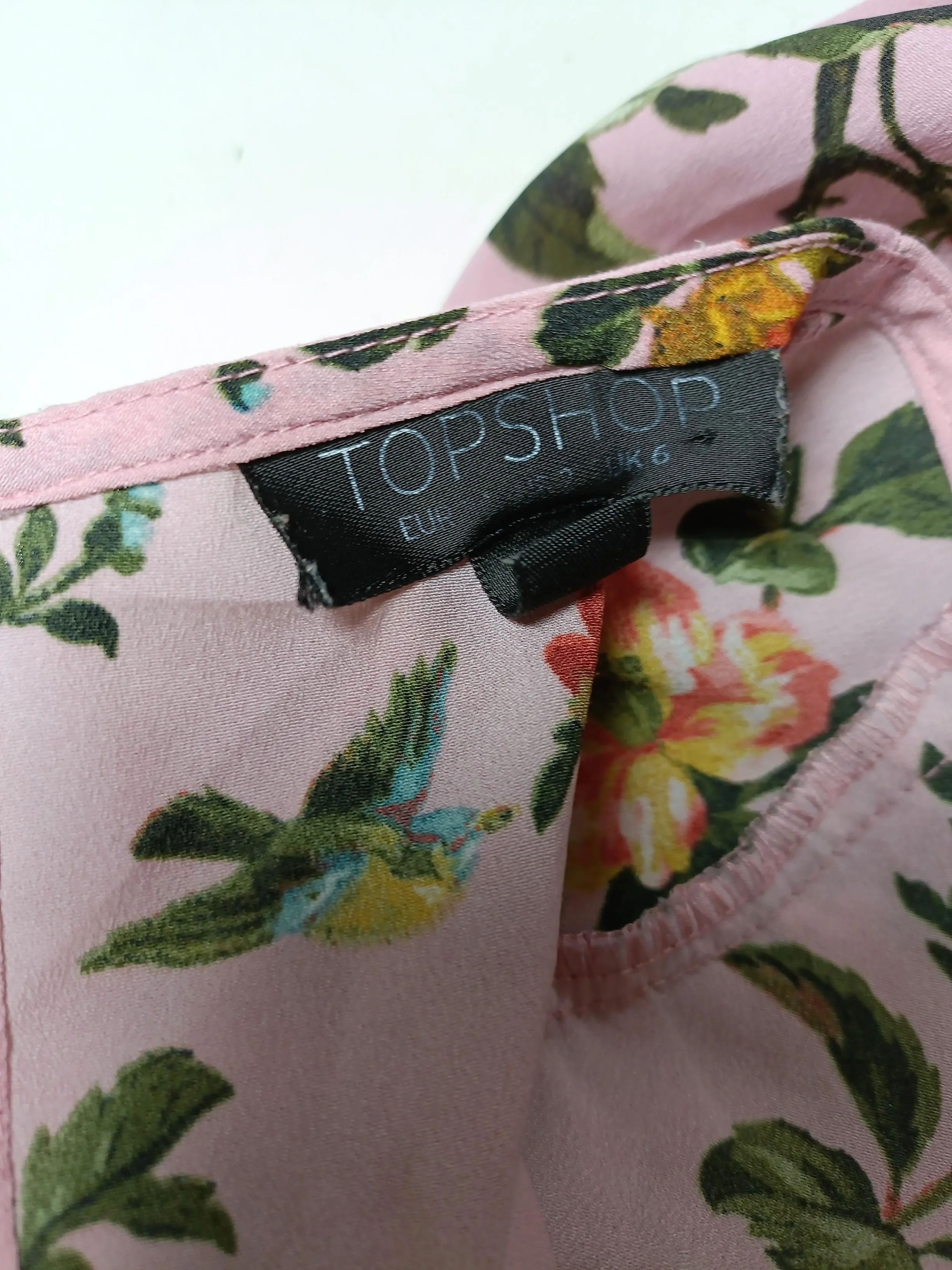 Topshop Jumper Midi Dress UK6 in Pink - Image 5