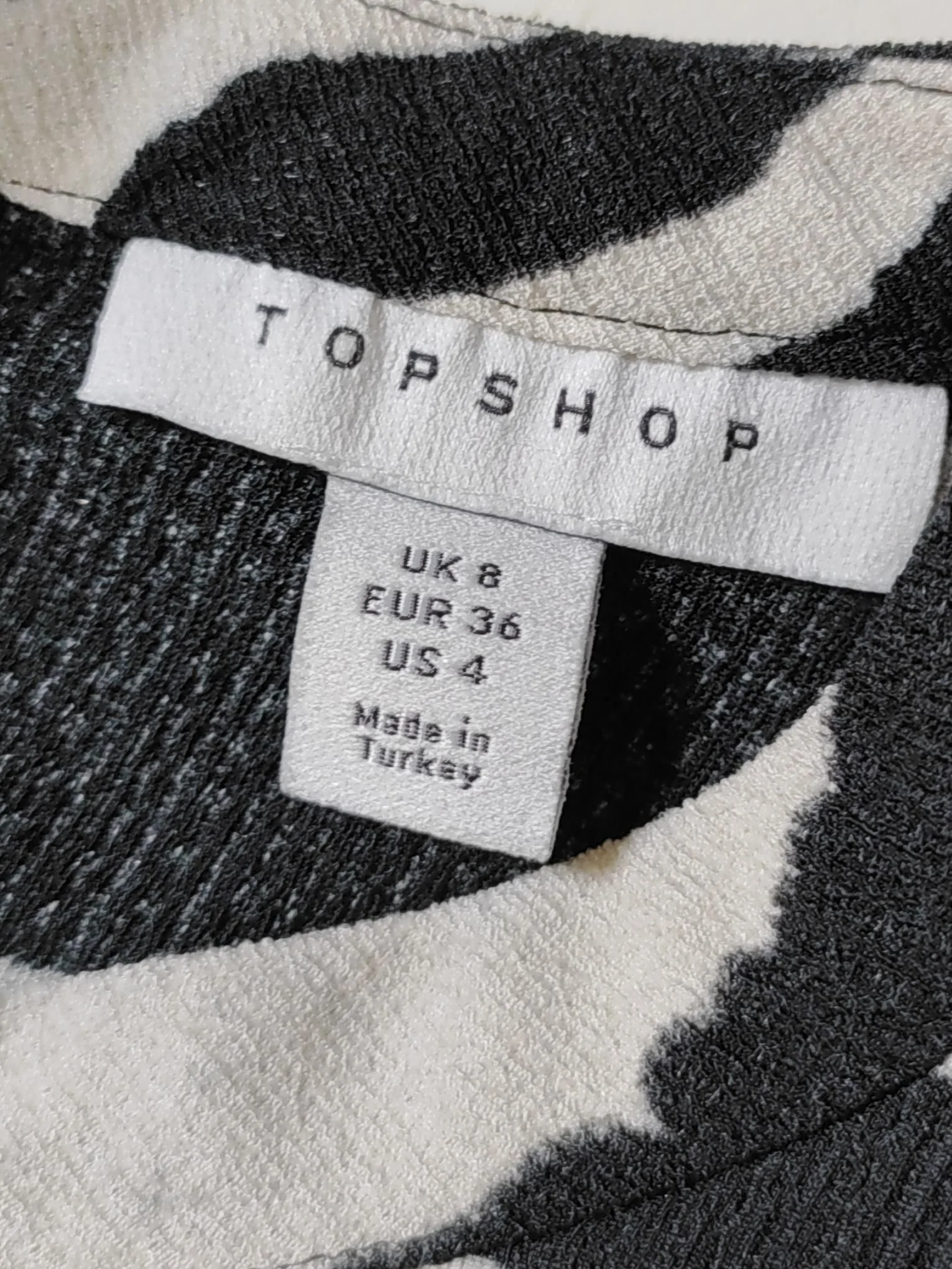 Topshop Jumper Midi Dress UK8 in Multi - Image 5