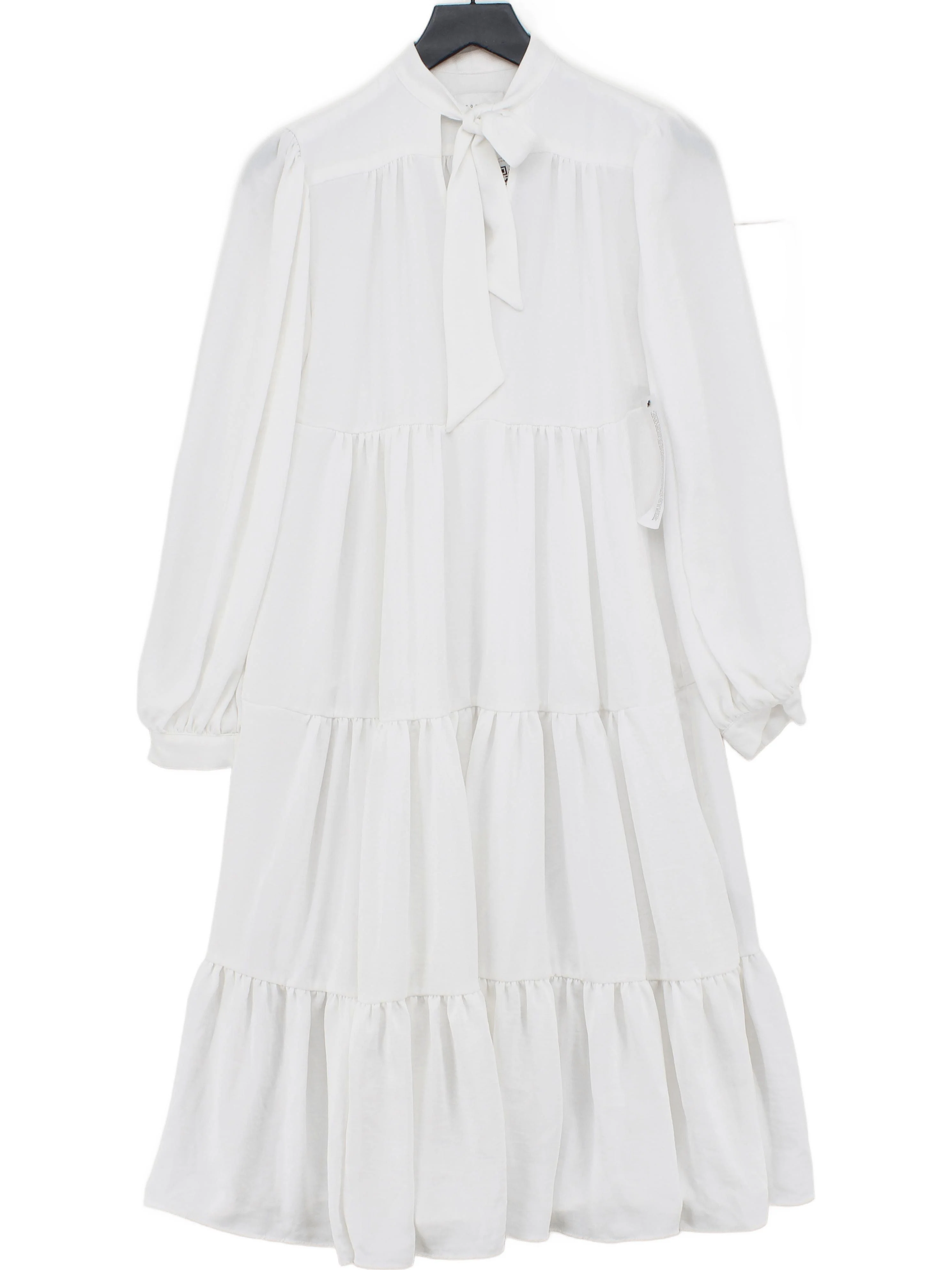 Topshop Jumper Midi Dress UK8 in White