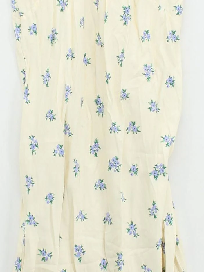 Topshop Maxi Dress UK10 in Cream - Image 3
