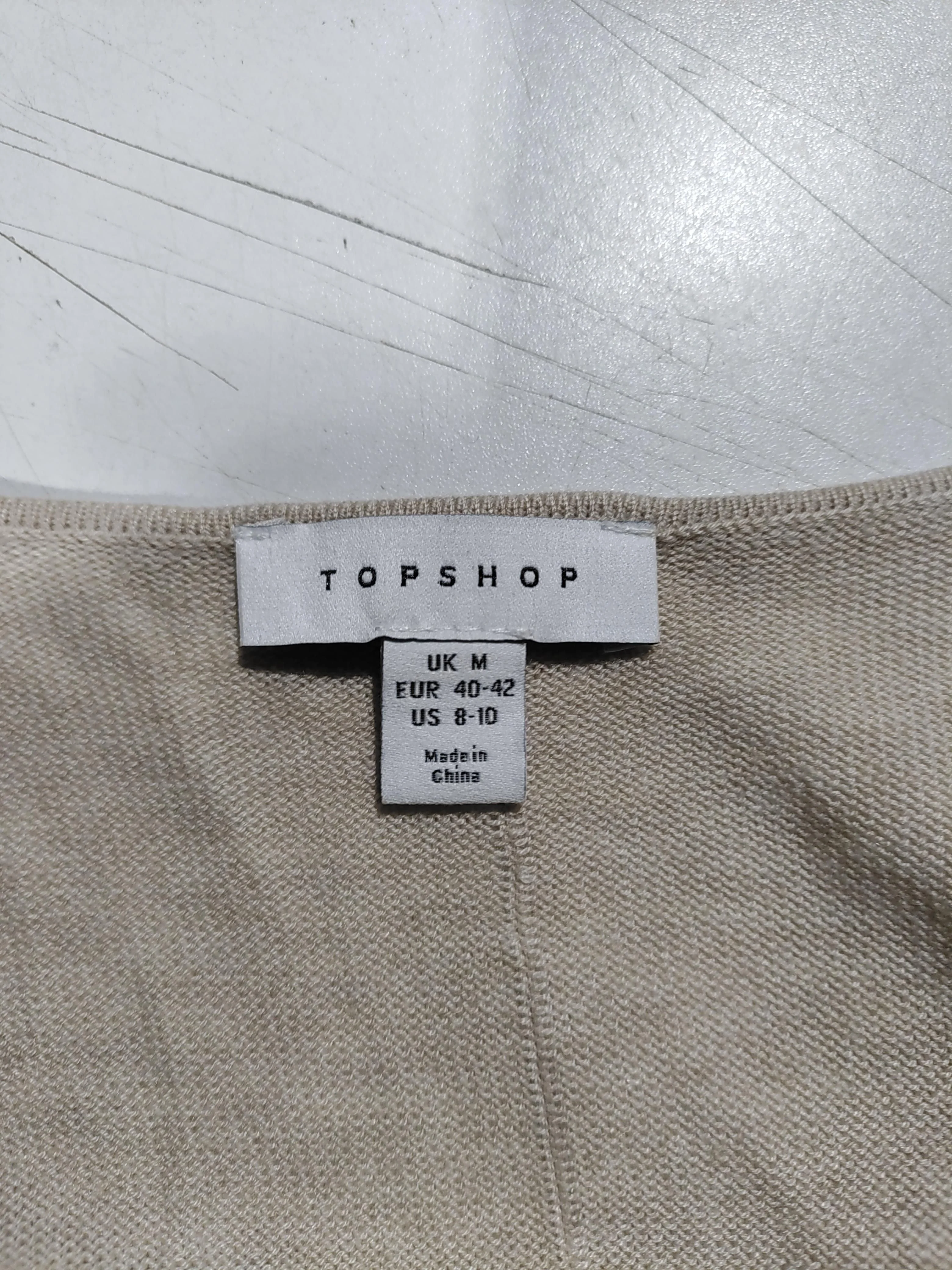 Topshop Maxi Dress UK12 in Cream - Image 5