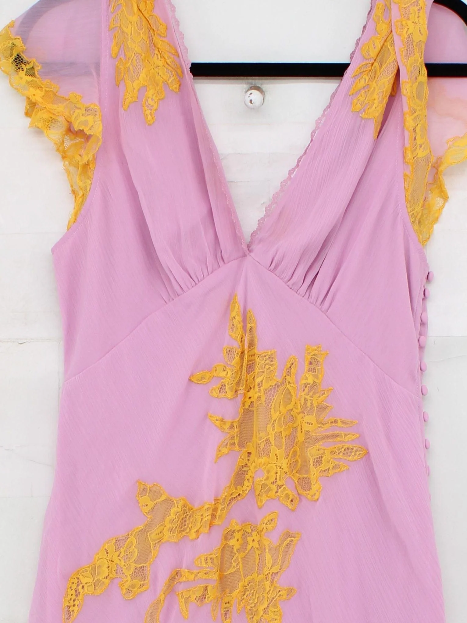 Topshop Maxi Dress UK14 in Pink - Image 3