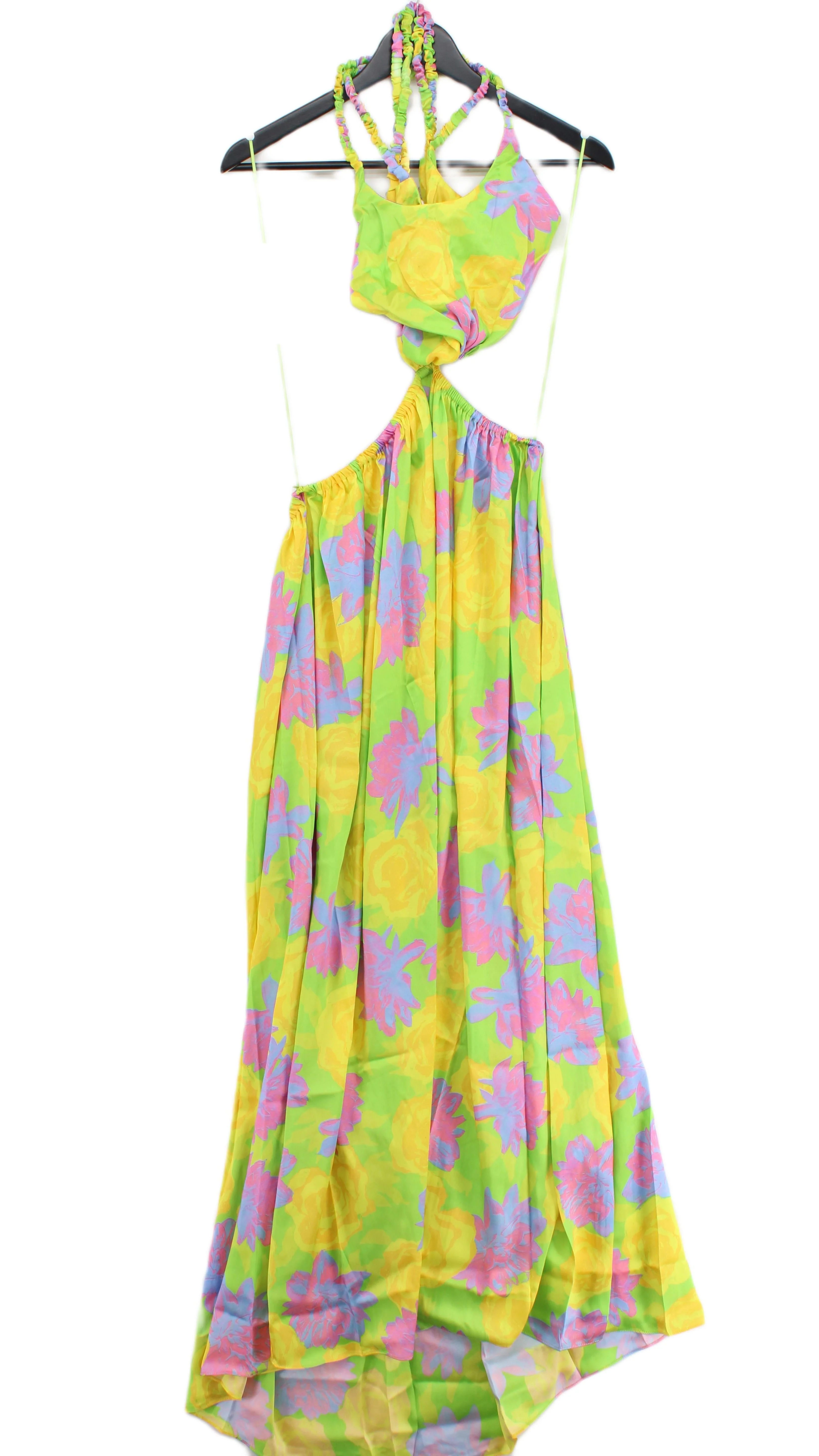Topshop Maxi Dress UK16 in Multi RRP £36