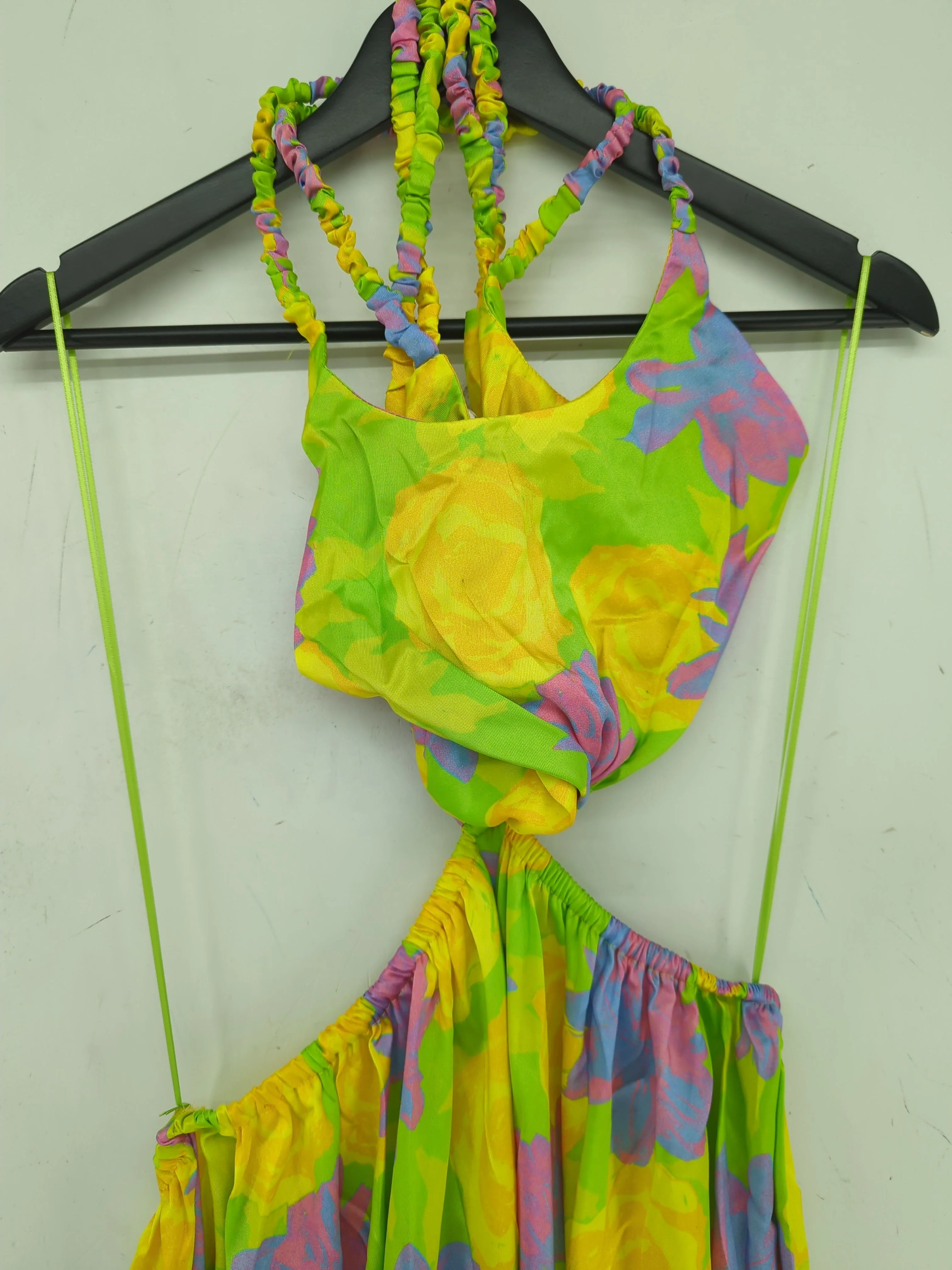 Topshop Maxi Dress UK16 in Multi RRP £36 - Image 3