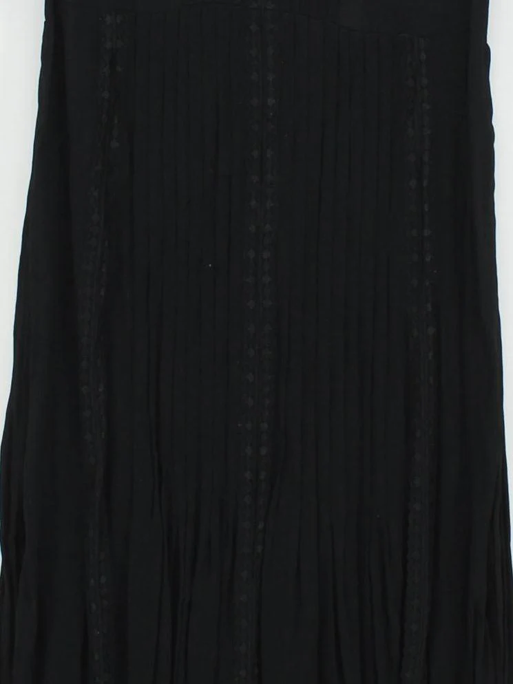 Topshop Maxi Dress UK8 in Black - Image 3