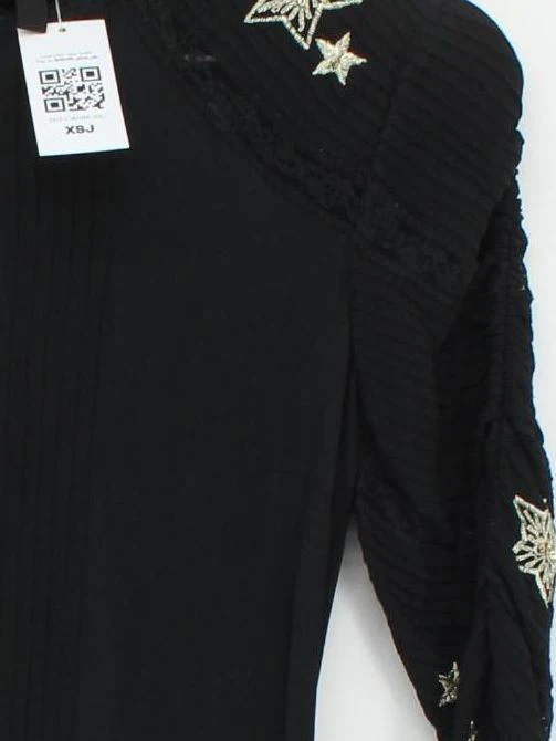 Topshop Maxi Dress UK8 in Black - Image 4