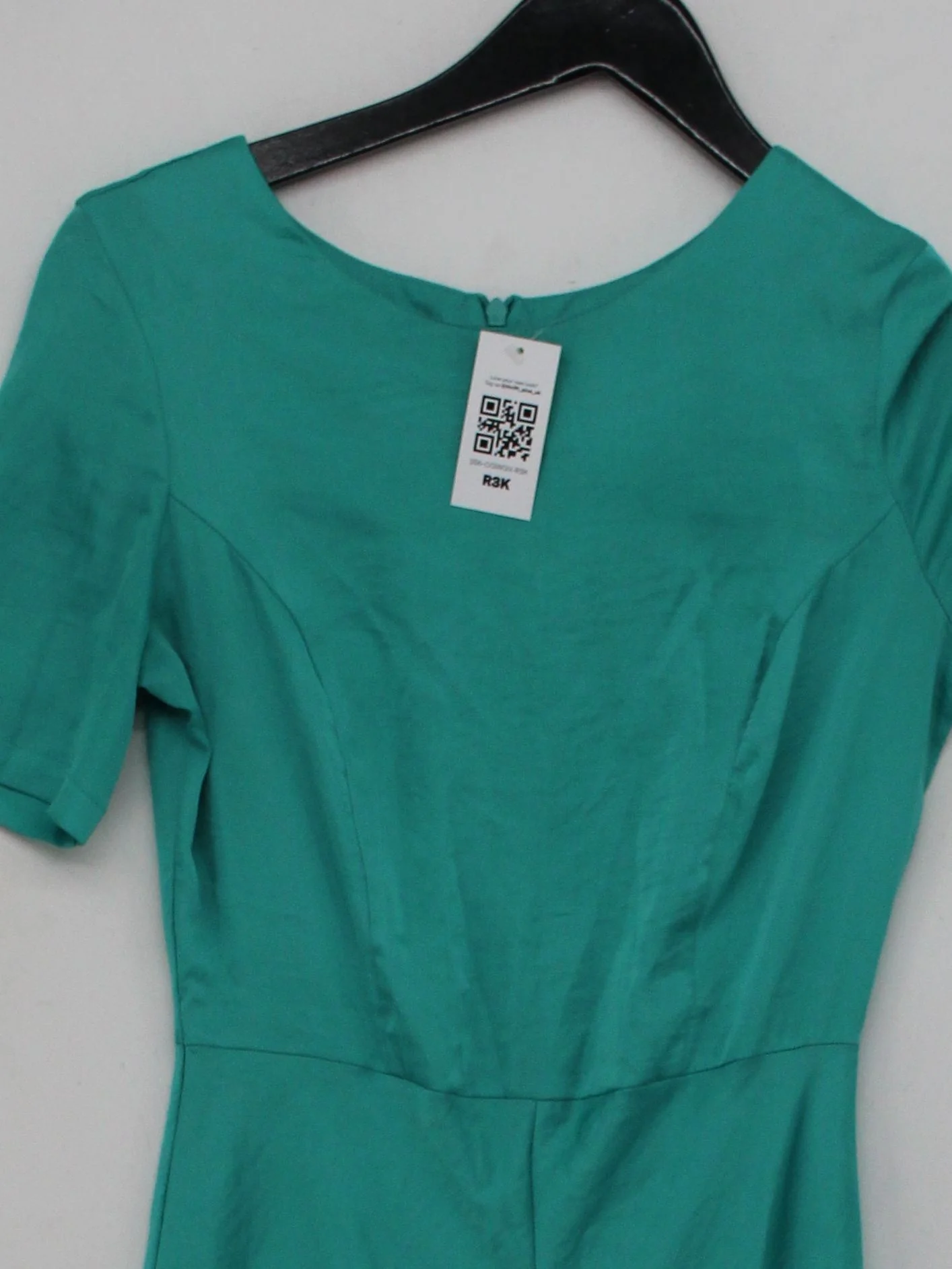 Topshop Maxi Dress UK8 in Green - Image 3