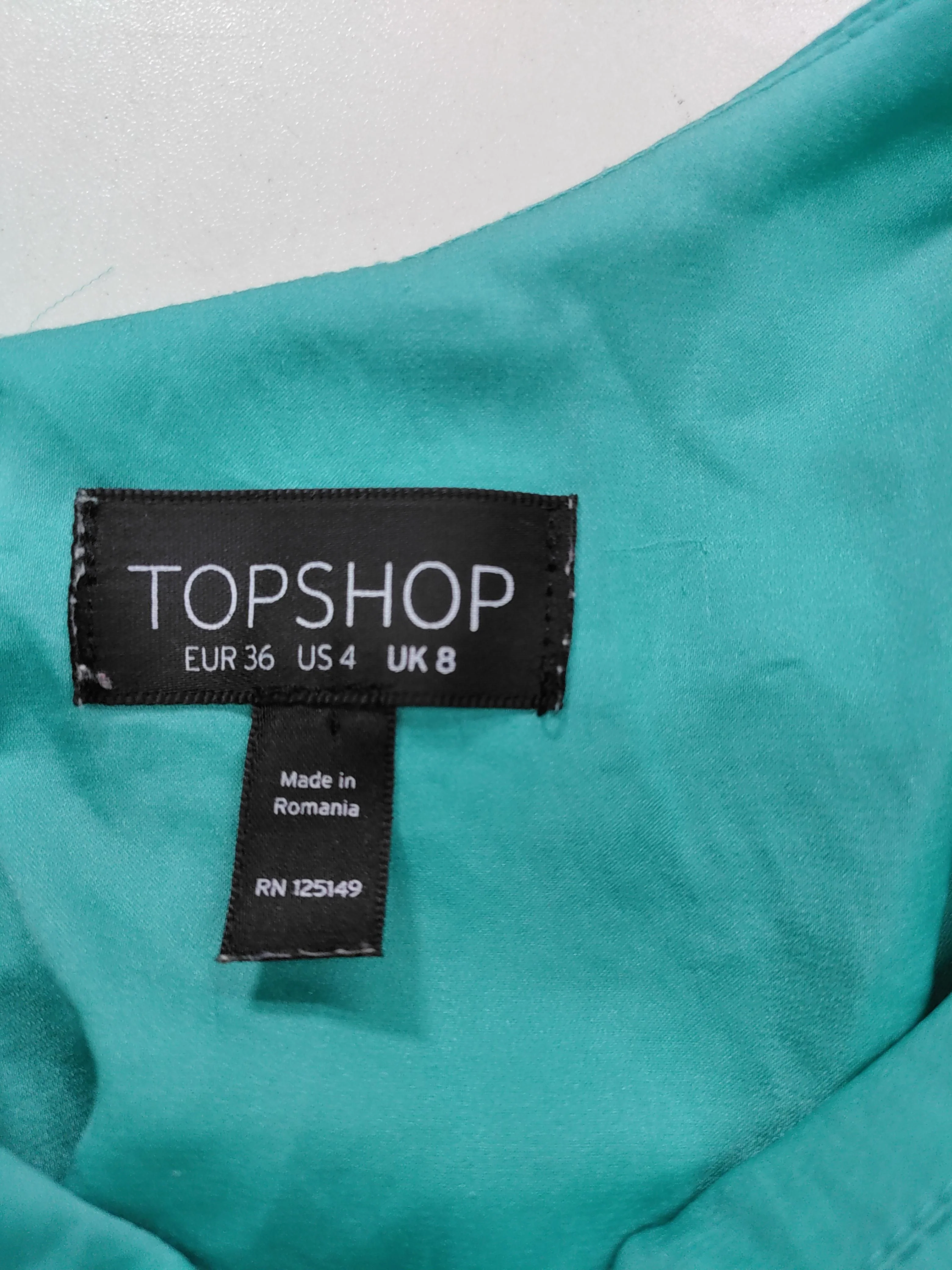 Topshop Maxi Dress UK8 in Green - Image 5