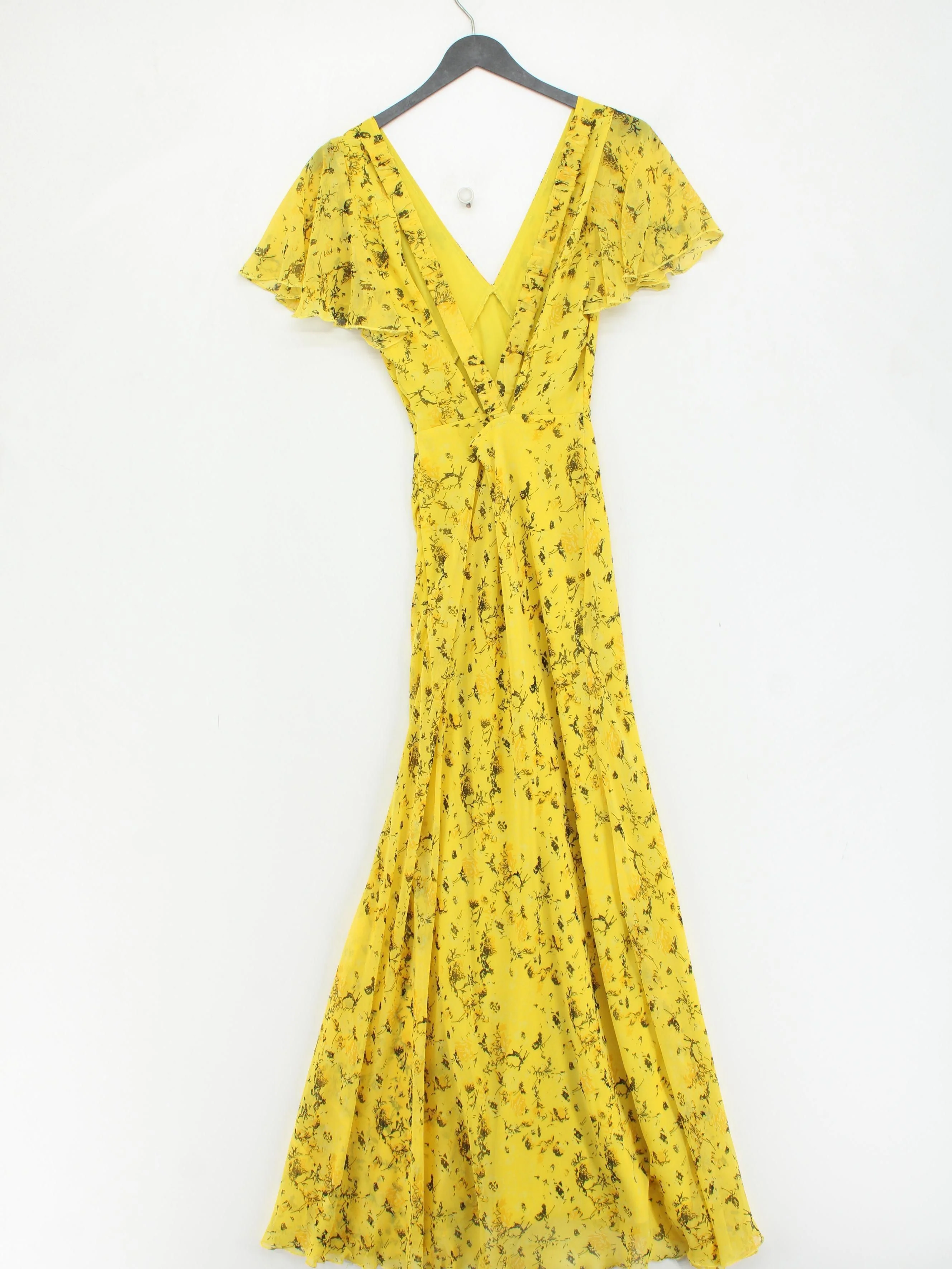 Topshop Maxi Dress UK8 in Yellow - Image 2