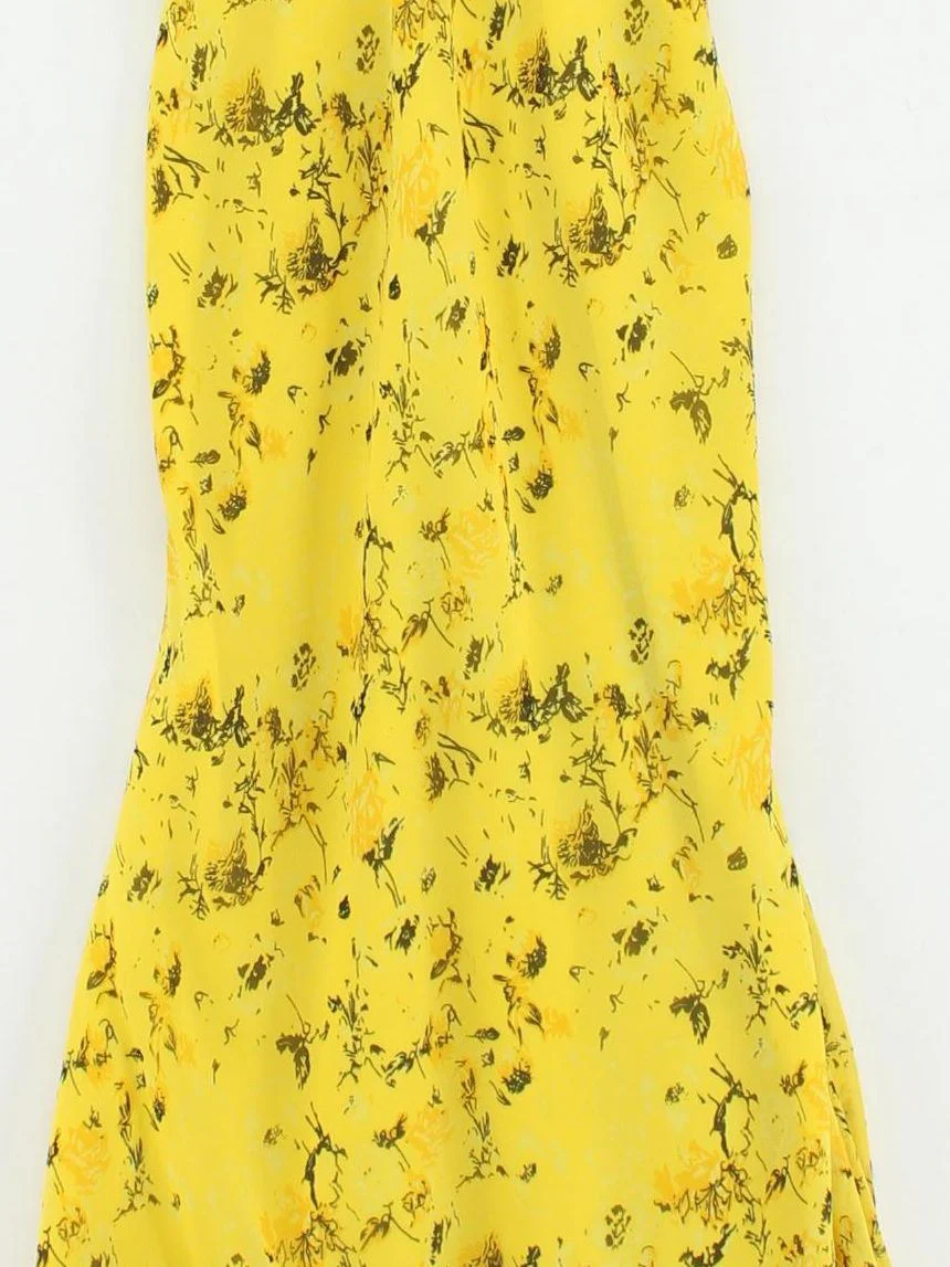 Topshop Maxi Dress UK8 in Yellow - Image 3