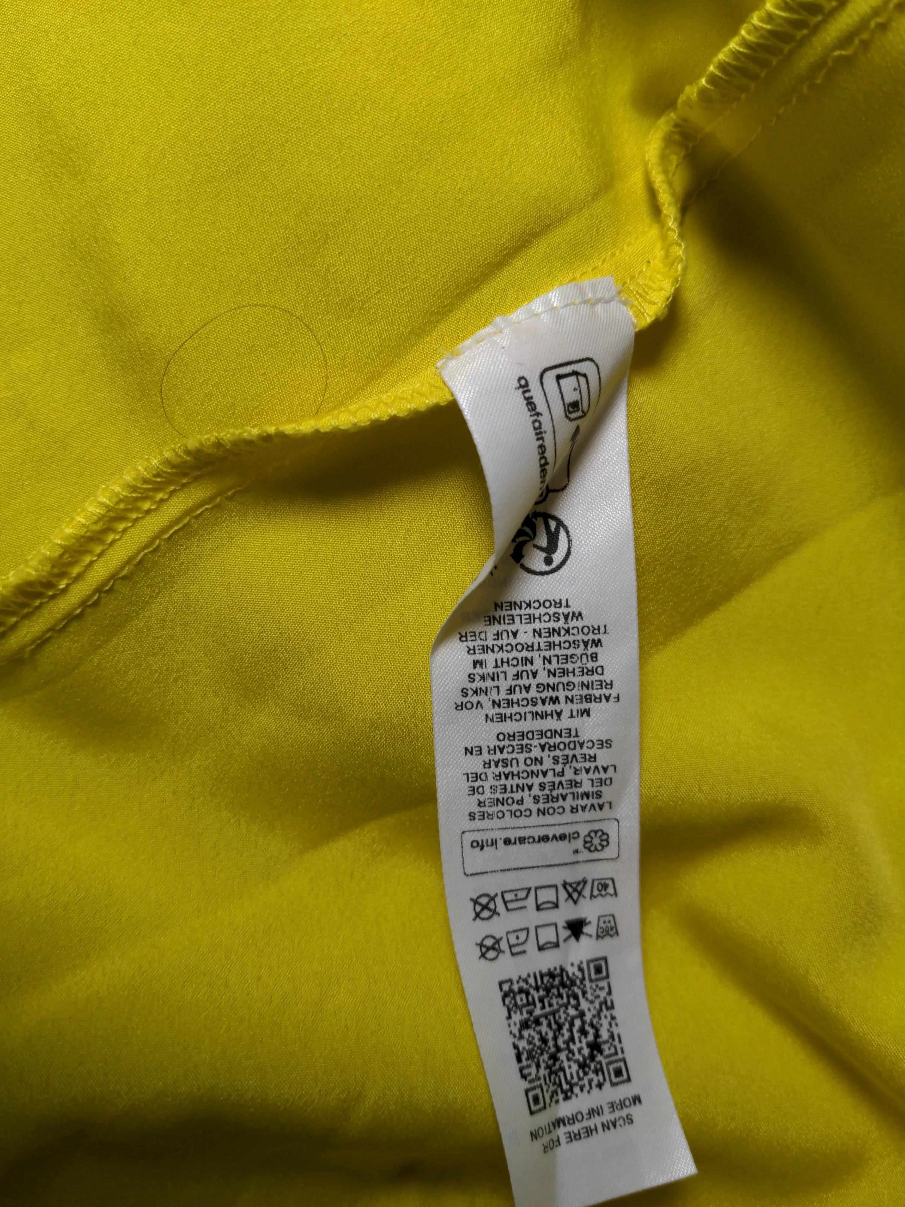 Topshop Maxi Dress UK8 in Yellow - Image 6