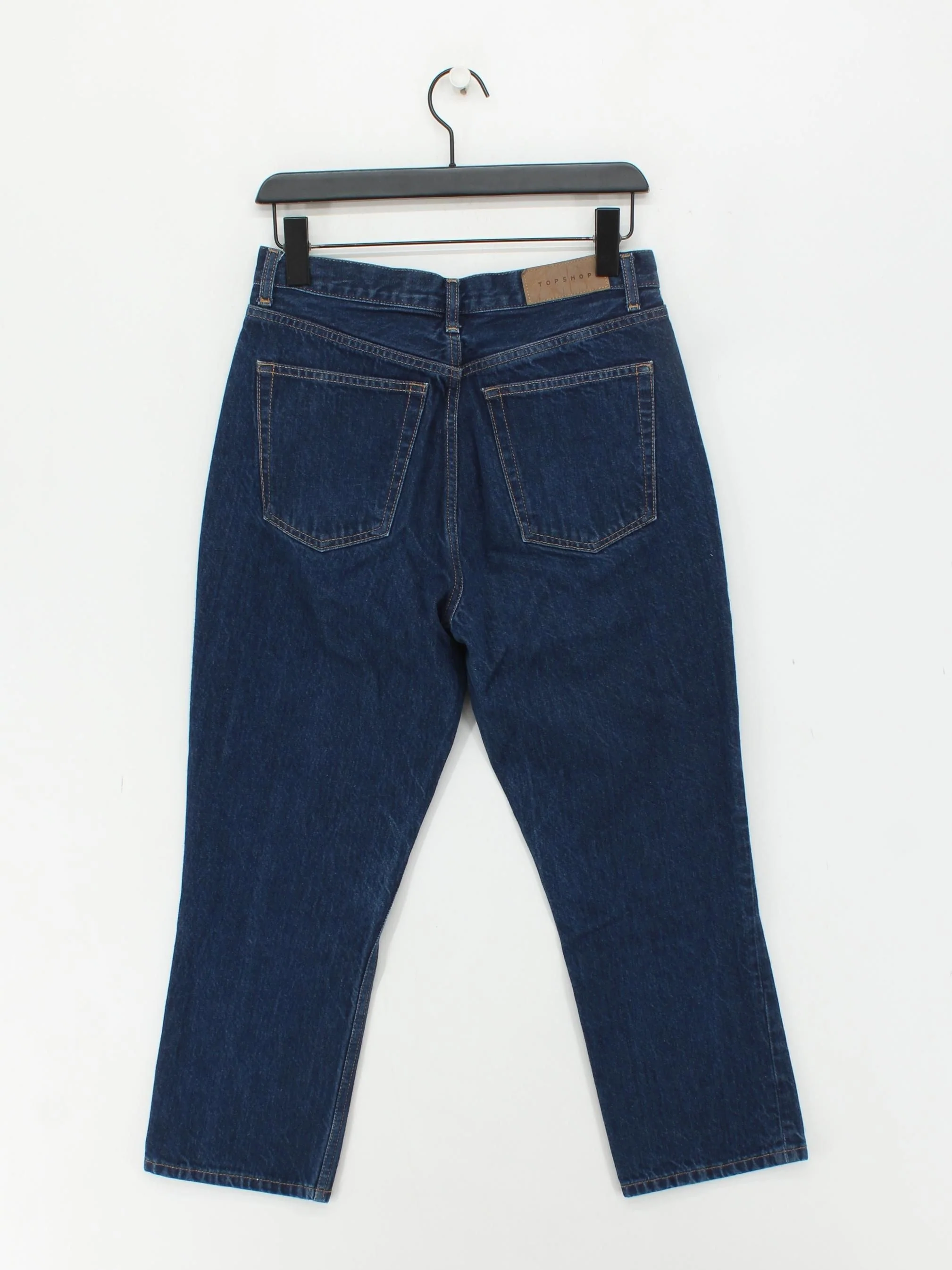 Topshop Men's Jeans M Blue 100% Cotton Straight - Image 2
