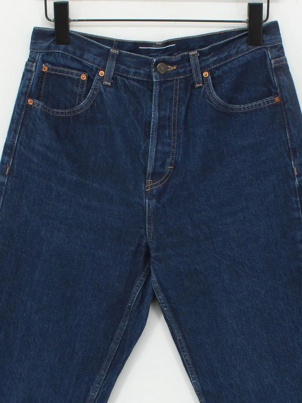 Topshop Men's Jeans M Blue 100% Cotton Straight - Image 3