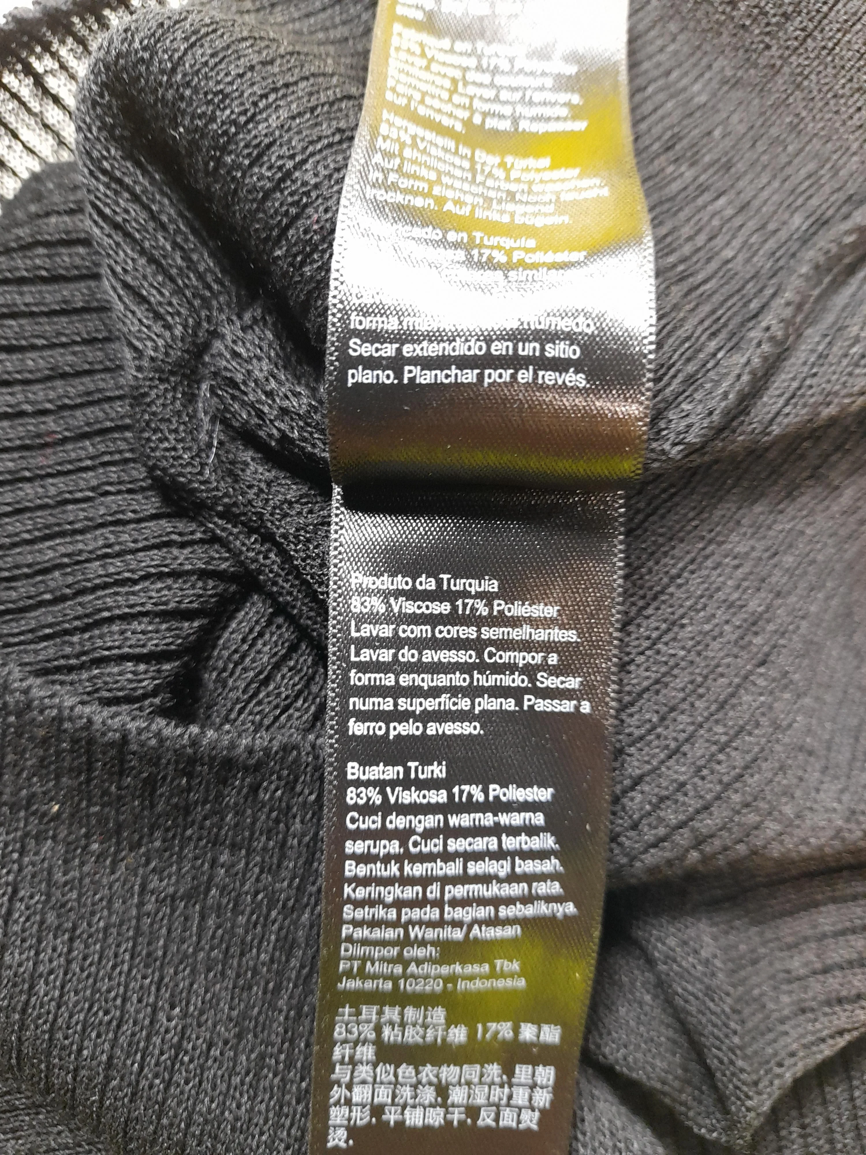 Topshop Men's Jumper M Black Viscose with Polyester Roll Neck Pullover - Image 6