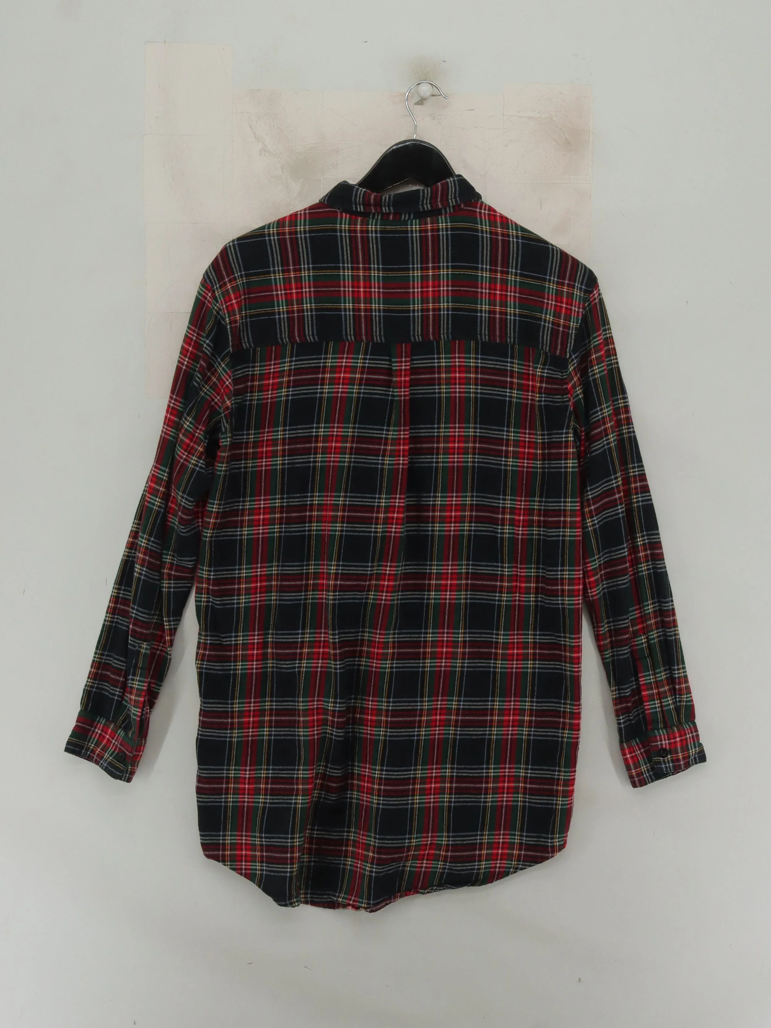 Topshop Men's Shirt S Multi Checkered 100% Cotton Basic - Image 2