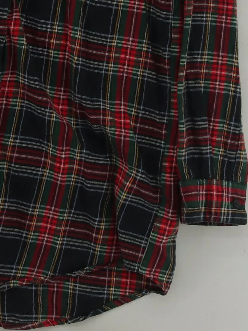 Topshop Men's Shirt S Multi Checkered 100% Cotton Basic - Image 4