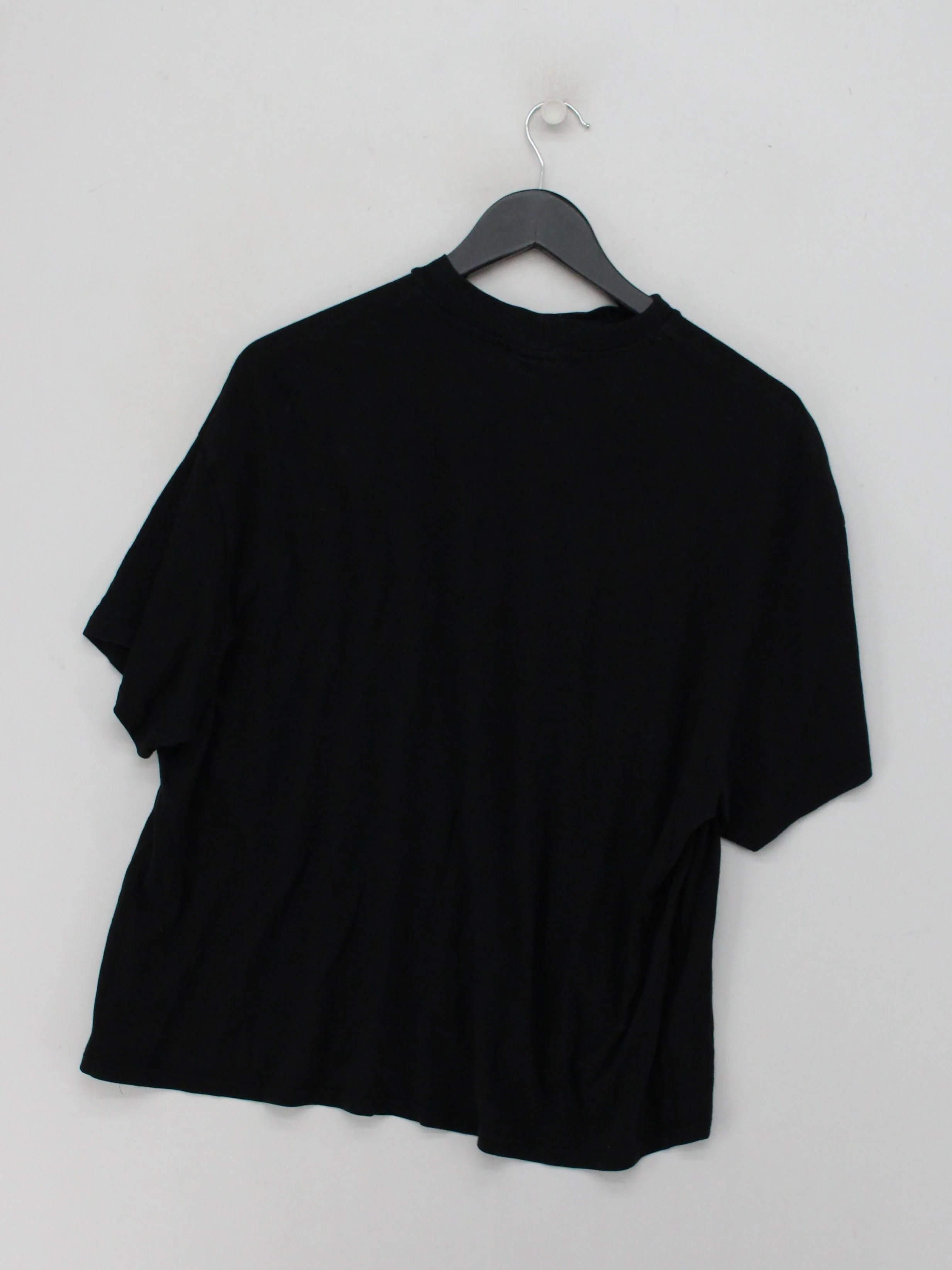 Topshop Men's T-Shirt S Black 100% Cotton Basic - Image 2