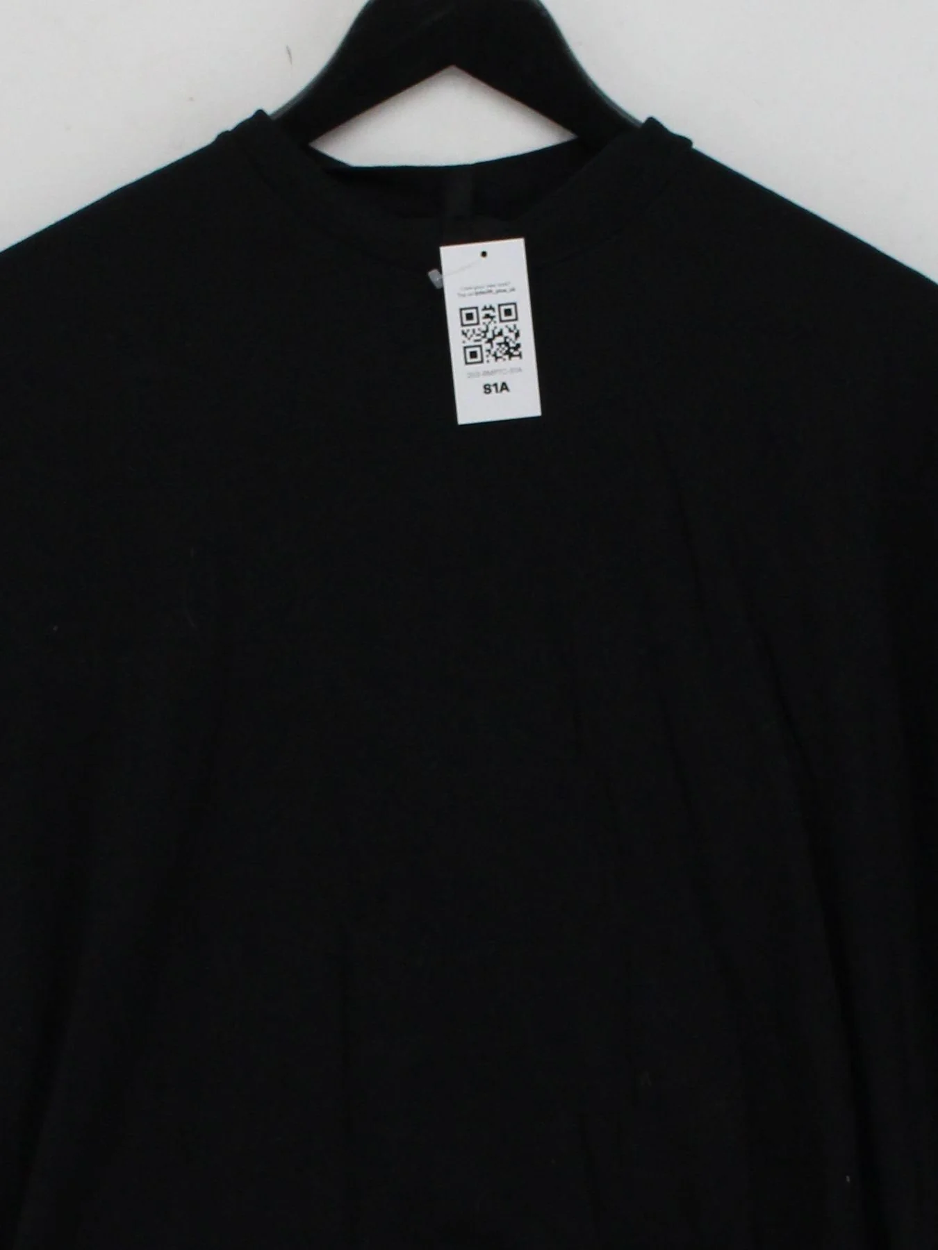 Topshop Men's T-Shirt S Black 100% Cotton Basic - Image 3