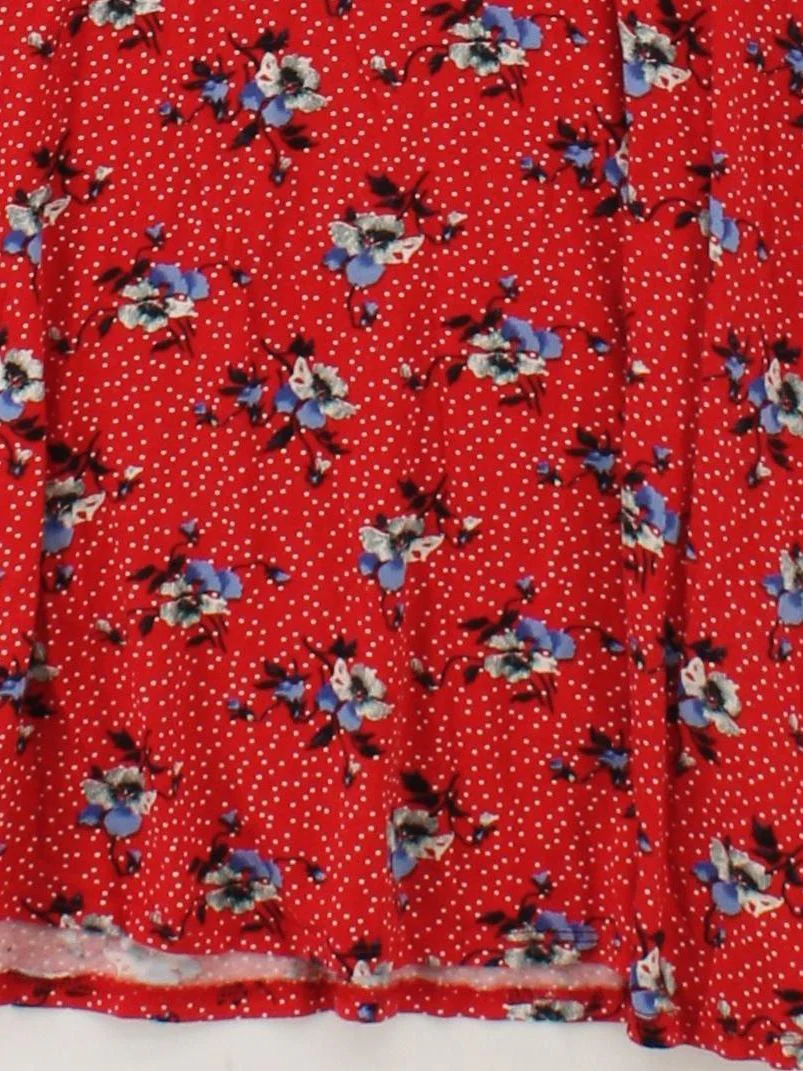 Topshop Mini Dress in Red - Image 4