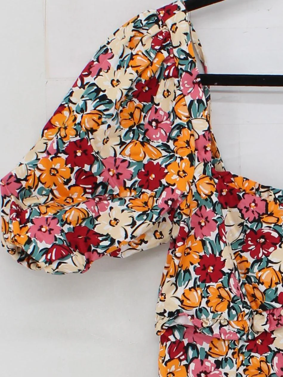 Topshop Mini Dress UK10 in Multi - Image 4