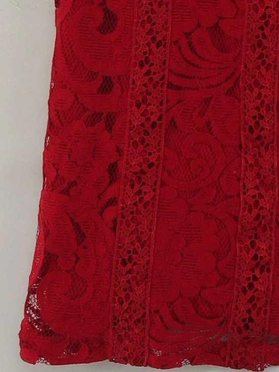 Topshop Mini Dress UK10 in Red - Image 4