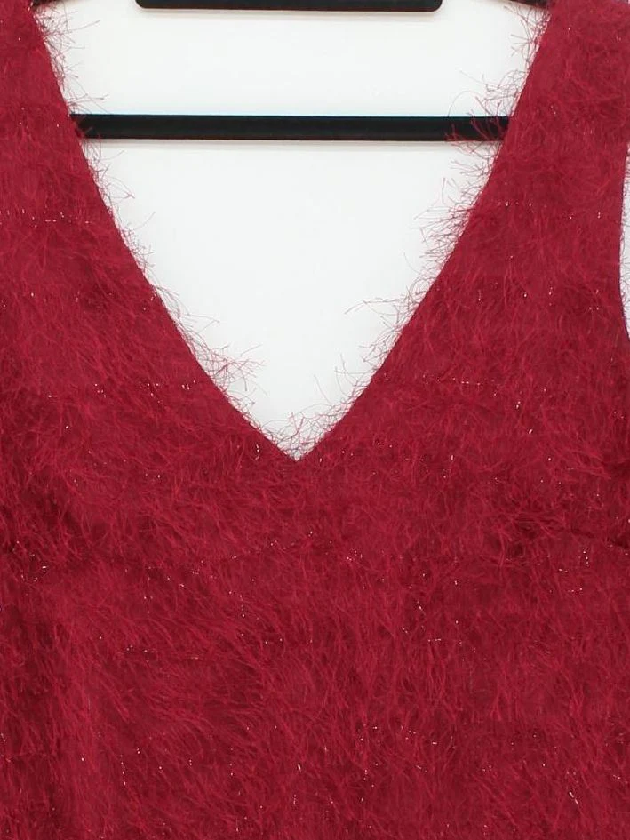 Topshop Mini Dress UK10 in Red - Image 3