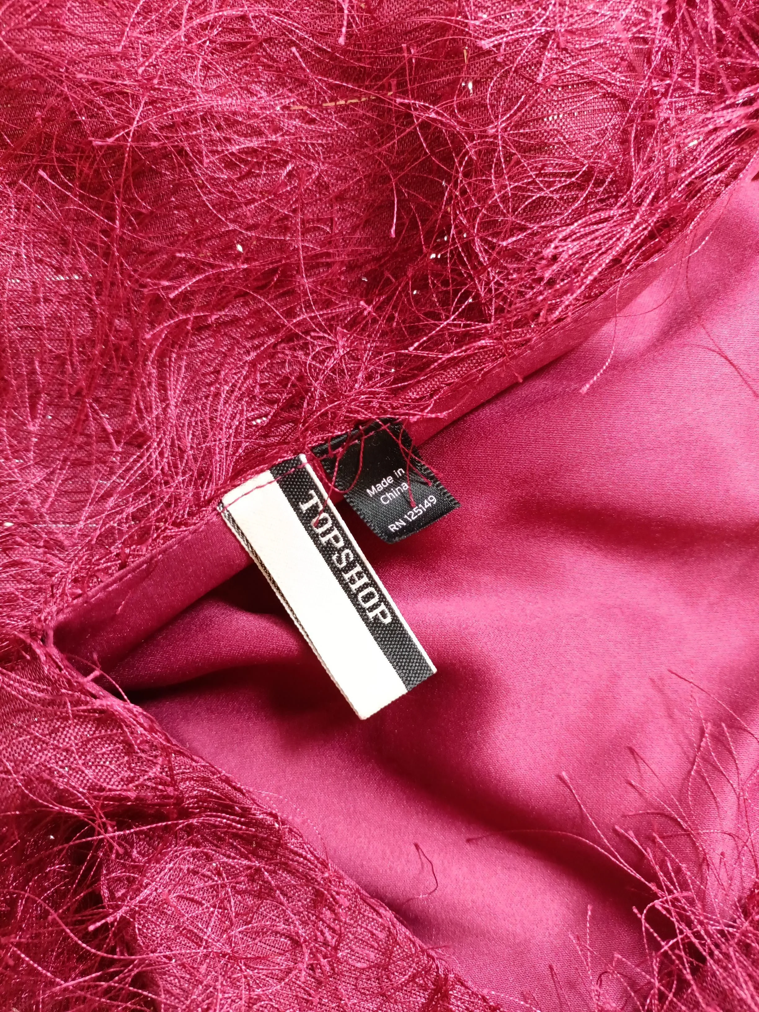 Topshop Mini Dress UK10 in Red - Image 5