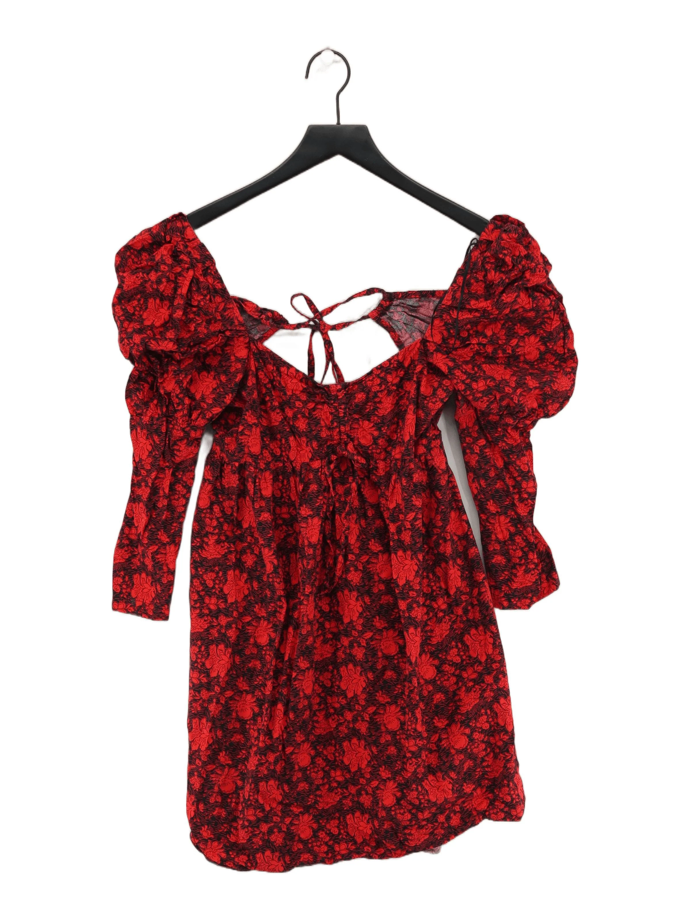 Topshop Mini Dress UK12 in Red