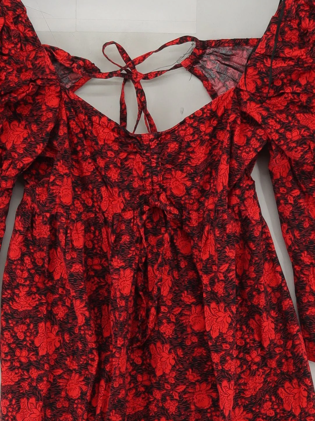 Topshop Mini Dress UK12 in Red - Image 3